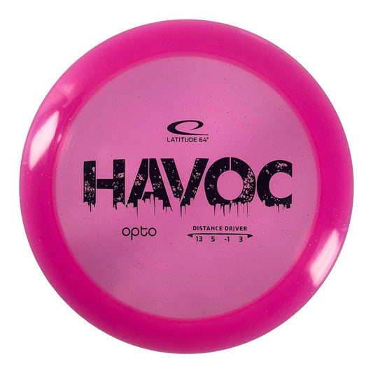 Latitude 64 Havoc | Opto | Pink/Green 172 - 173g Disc Golf