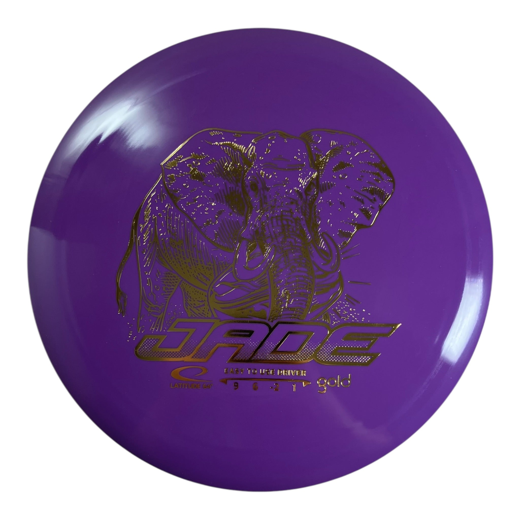 Latitude 64 Jade | Gold | Purple/Gold 157g Disc Golf