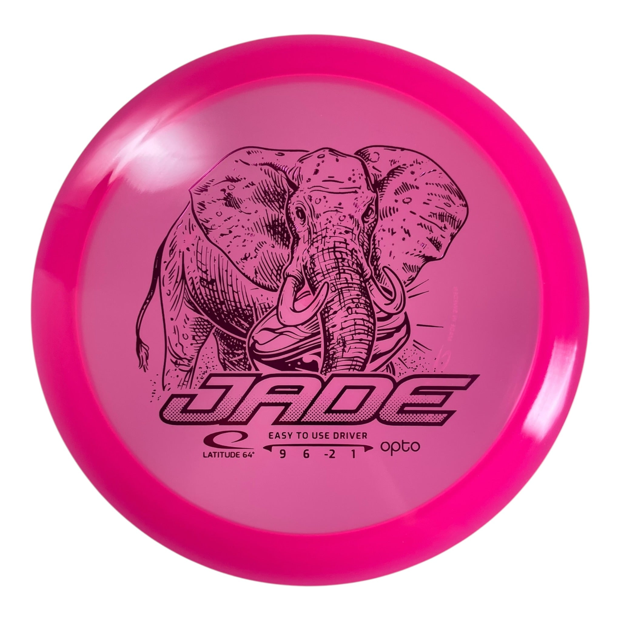 Latitude 64 Jade | Opto | Pink/Pink 158g Disc Golf