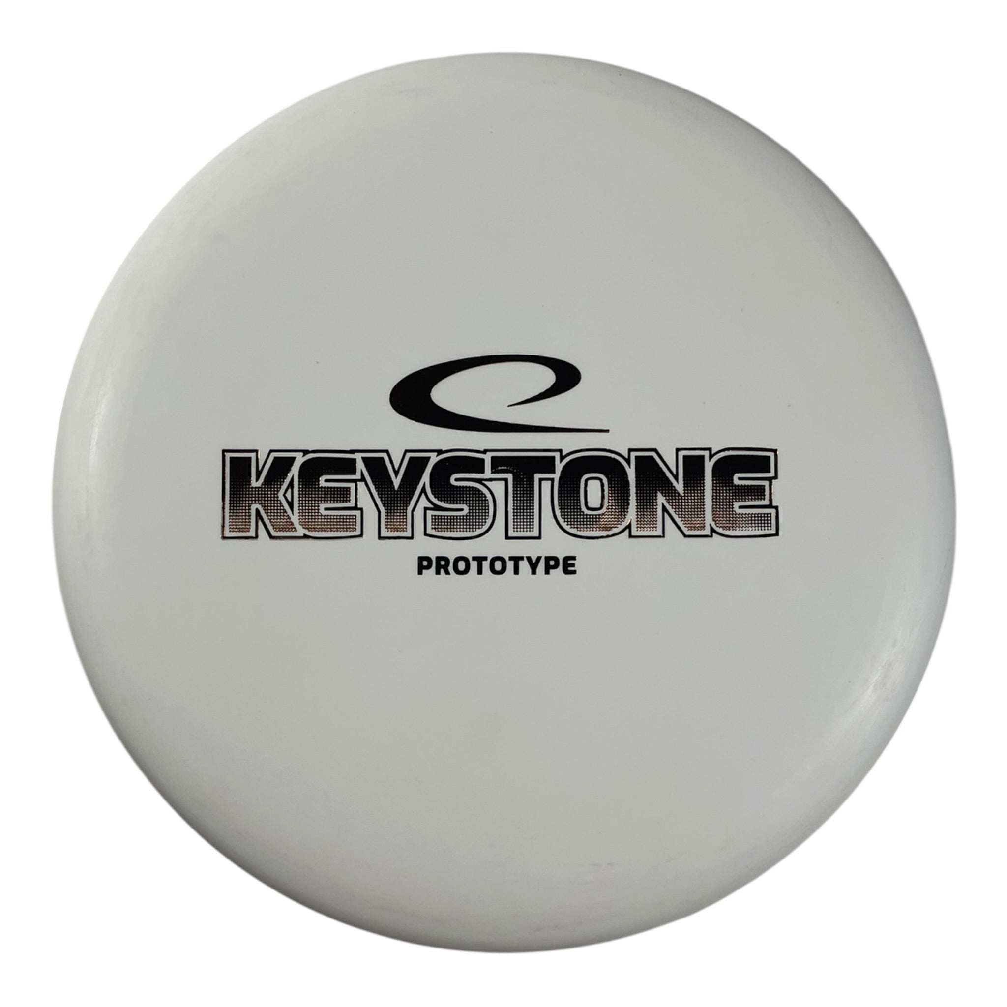 Latitude 64 Keystone | Zero Medium | White/Bronze 174g (Prototype) Disc Golf