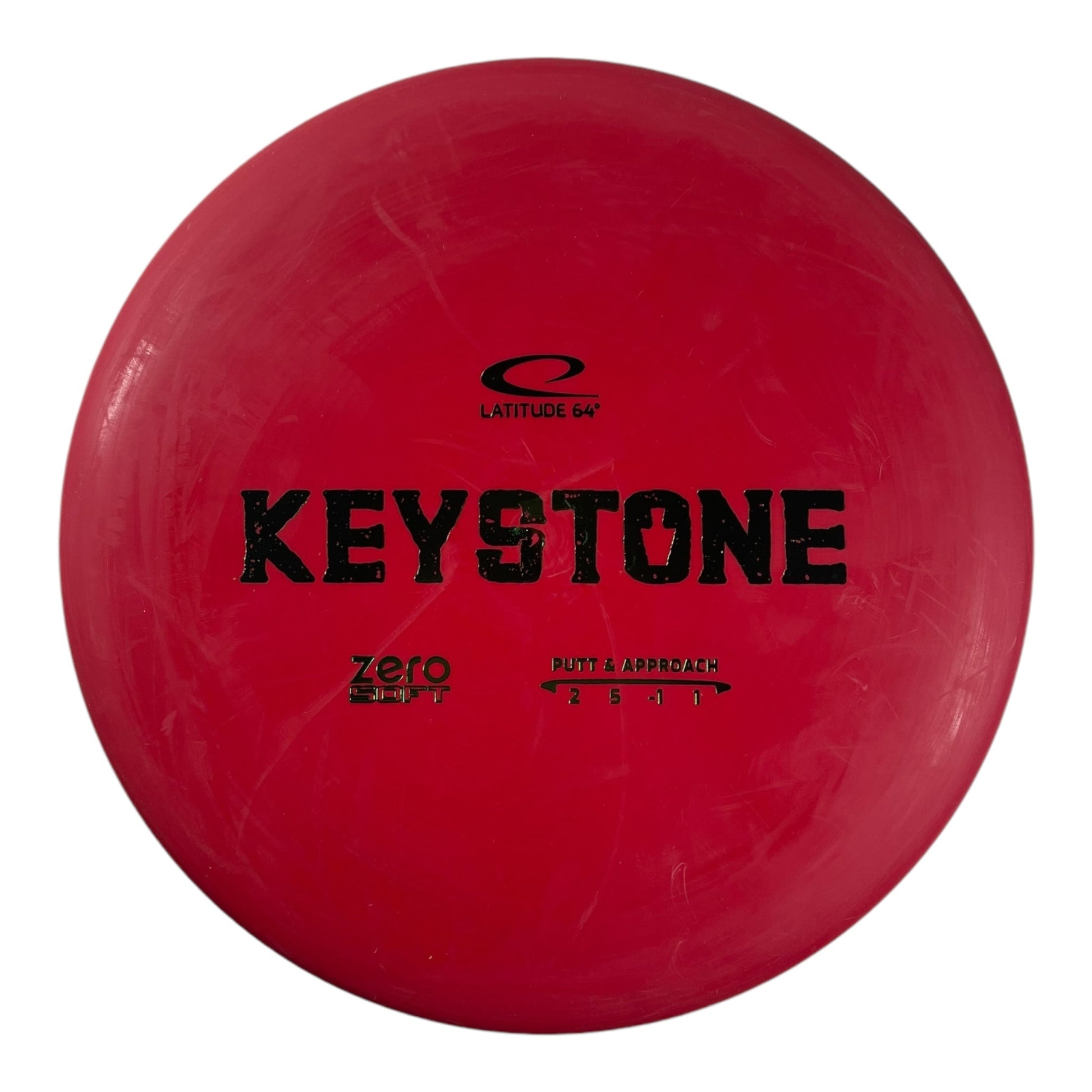 Latitude 64 Keystone | Zero Soft | Red/Green 173g Disc Golf