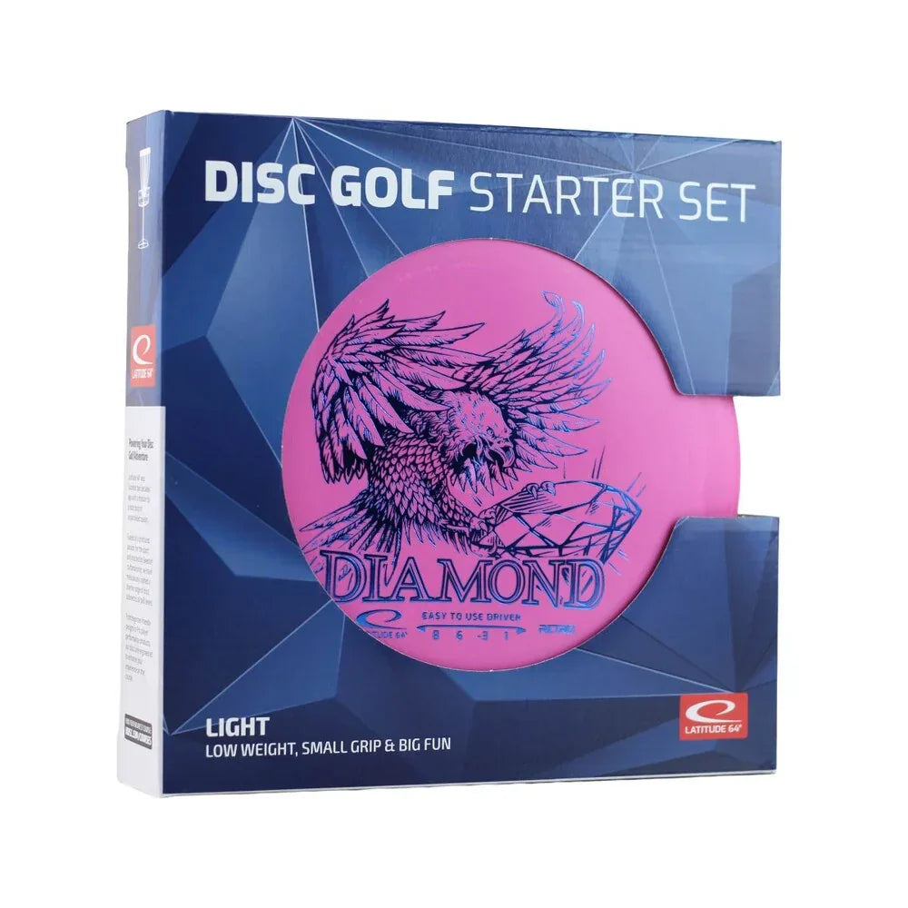 Latitude 64 Latitude 64 Starter Set 3-Disc Light Disc Golf Starter Set Disc Golf
