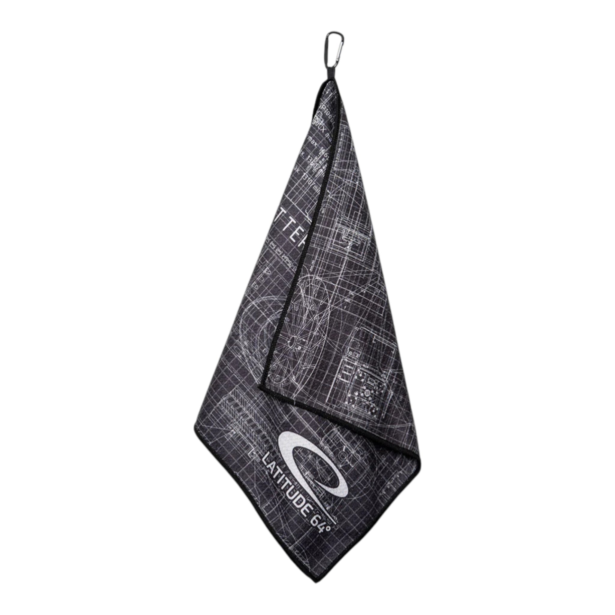 Latitude 64 Latitude 64 Microfiber Waffle Towel (Stay Dry Tech) Disc Golf