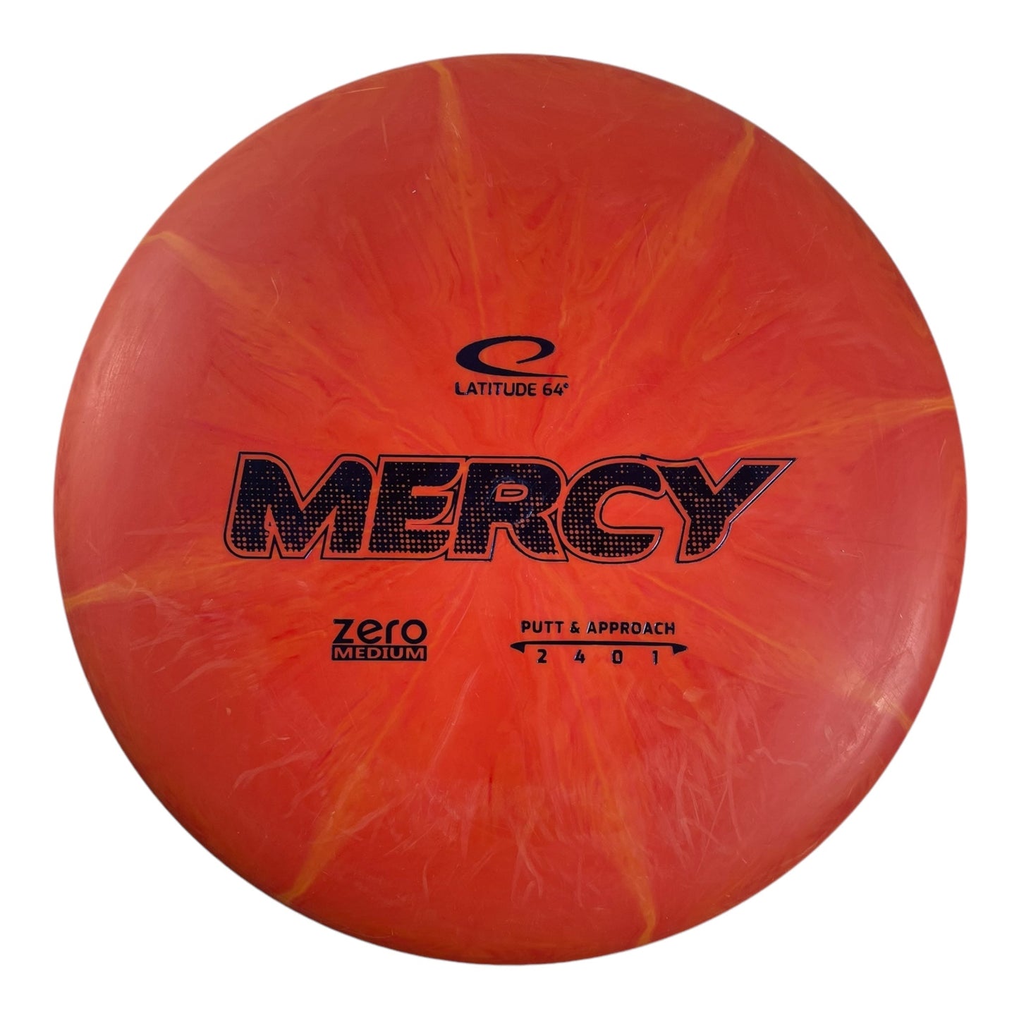 Latitude 64 Mercy | Zero Medium Burst | Orange/Blue 173g Disc Golf