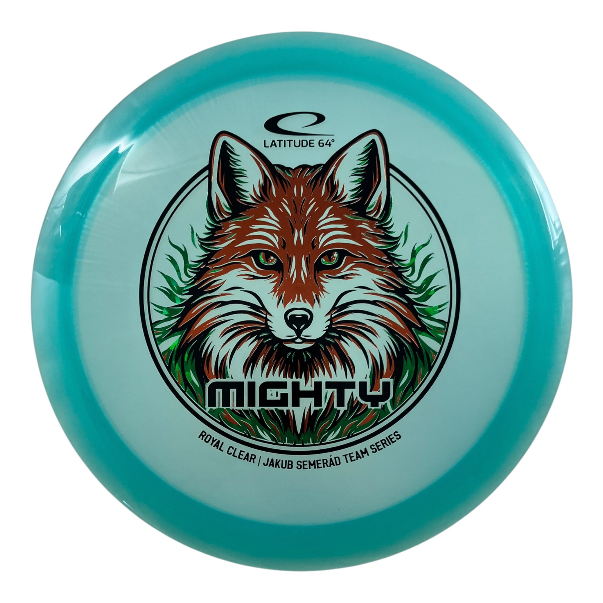 Latitude 64 Mighty | Royal Clear | Blue/Gold 173g (Jakub Semerad) Disc Golf