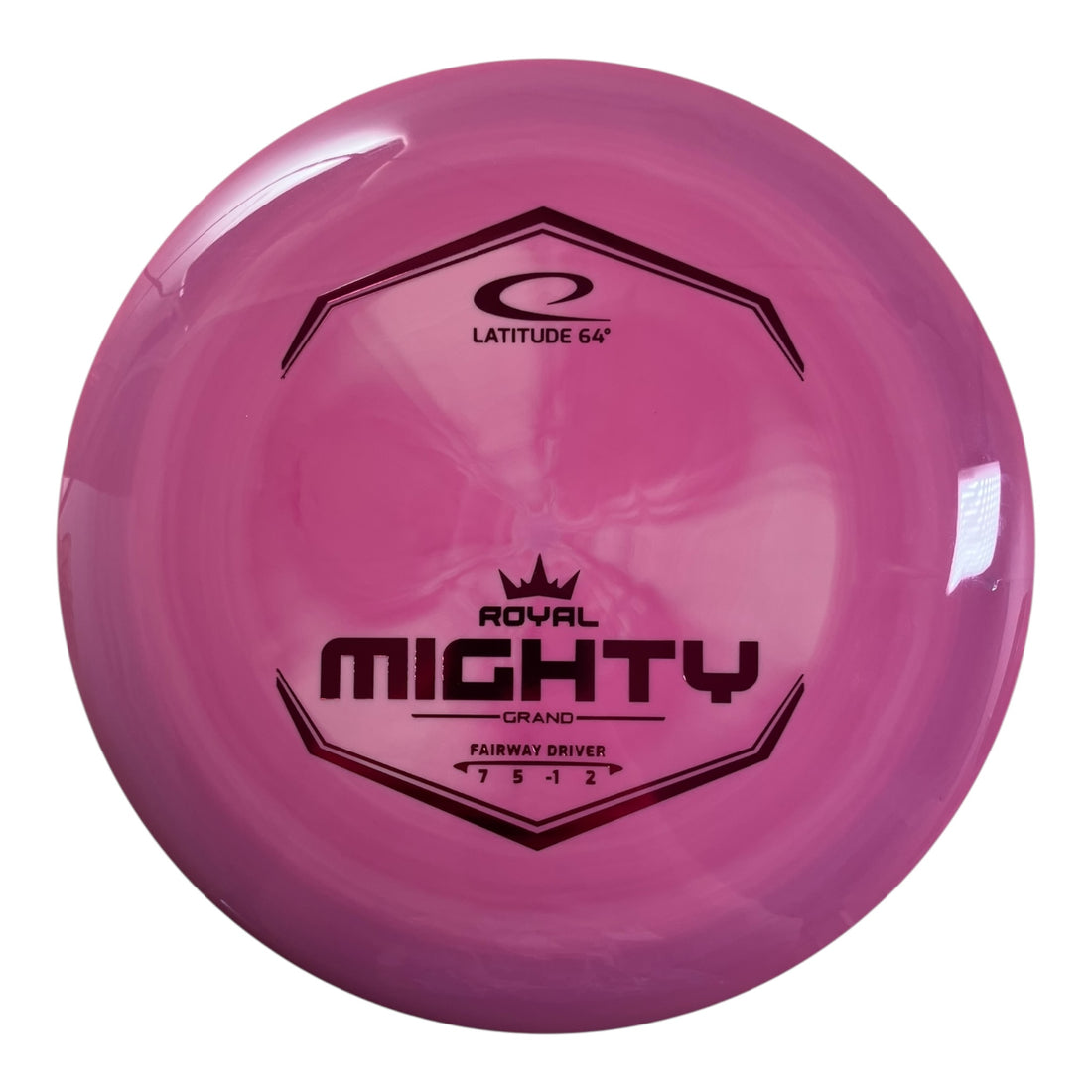 Latitude 64 Mighty | Royal Grand | Pink/Pink 174g Disc Golf