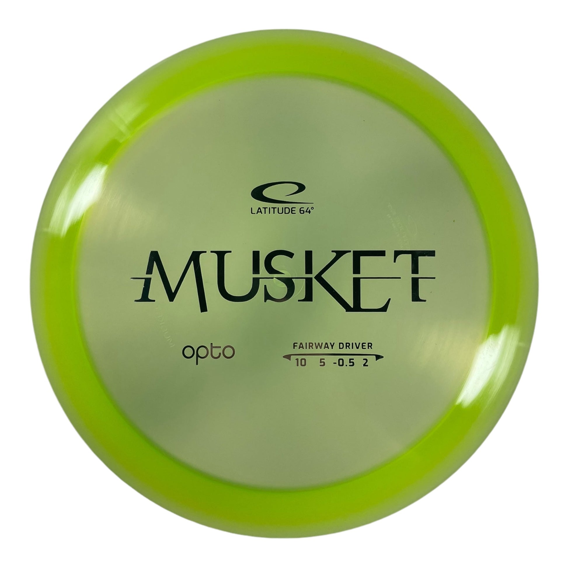 Latitude 64 Musket | Opto | Green/Silver 172 - 173g Disc Golf