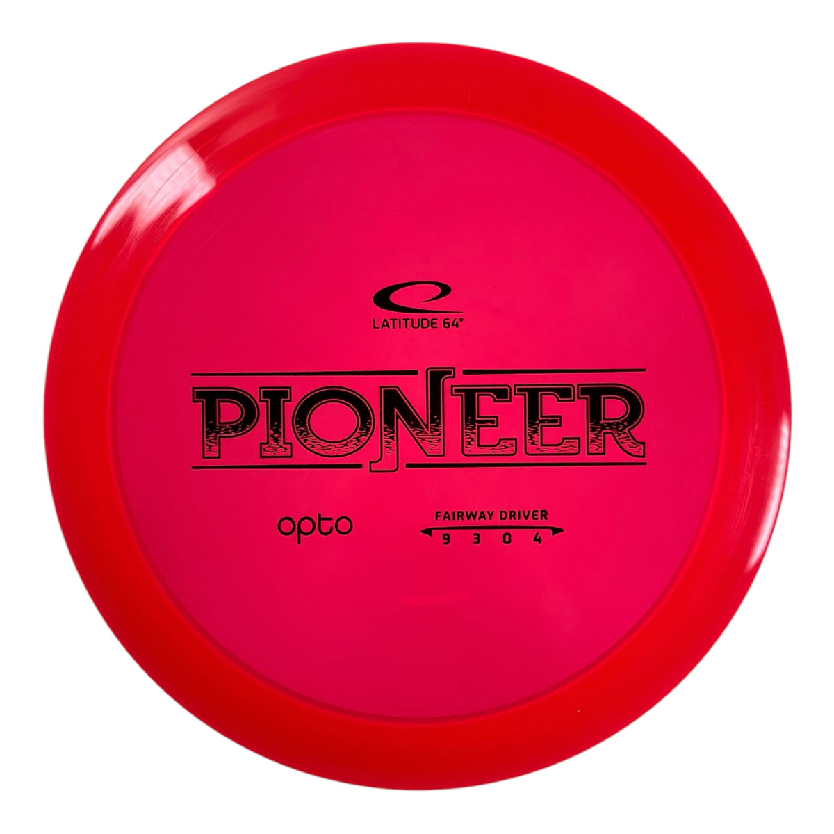 Latitude 64 Pioneer | Opto | Red/Black 176g Disc Golf