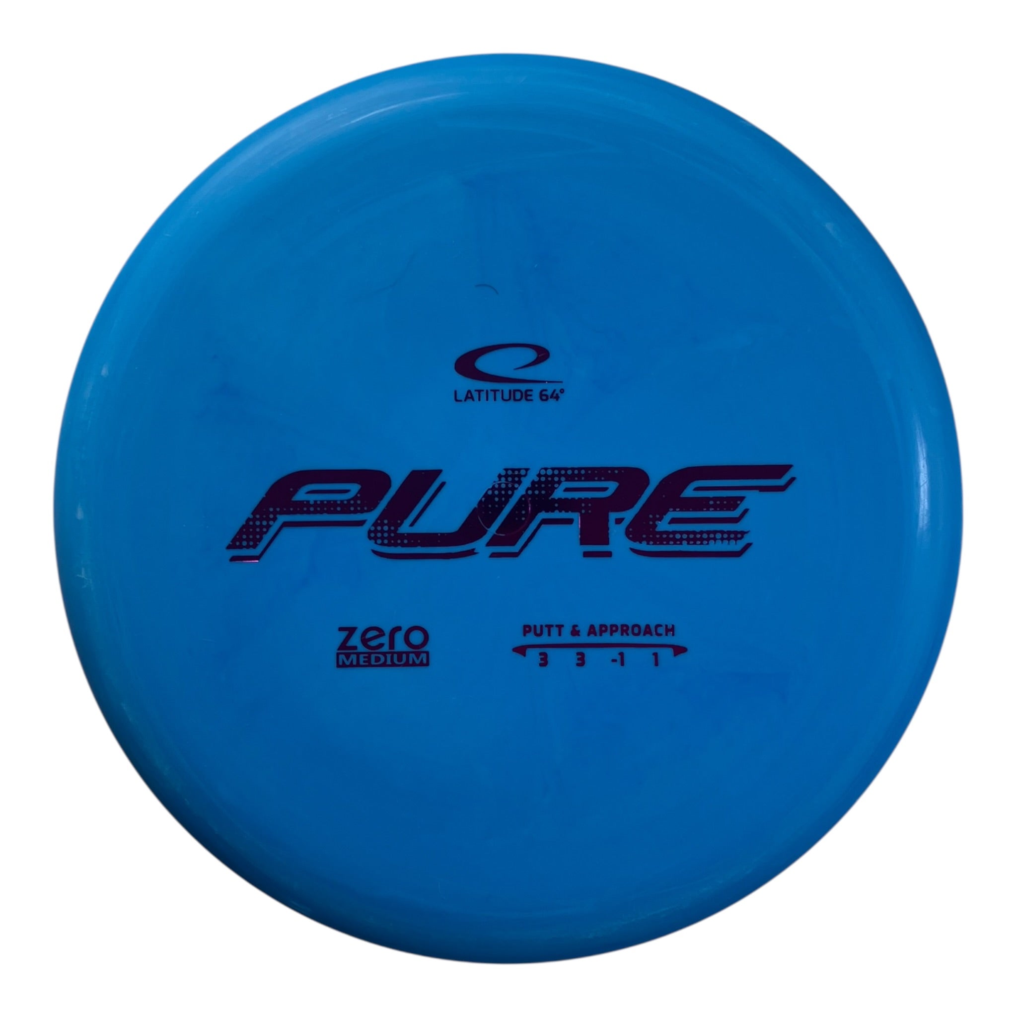 Latitude 64 Pure | Zero Medium | Blue/Purple 173g Disc Golf