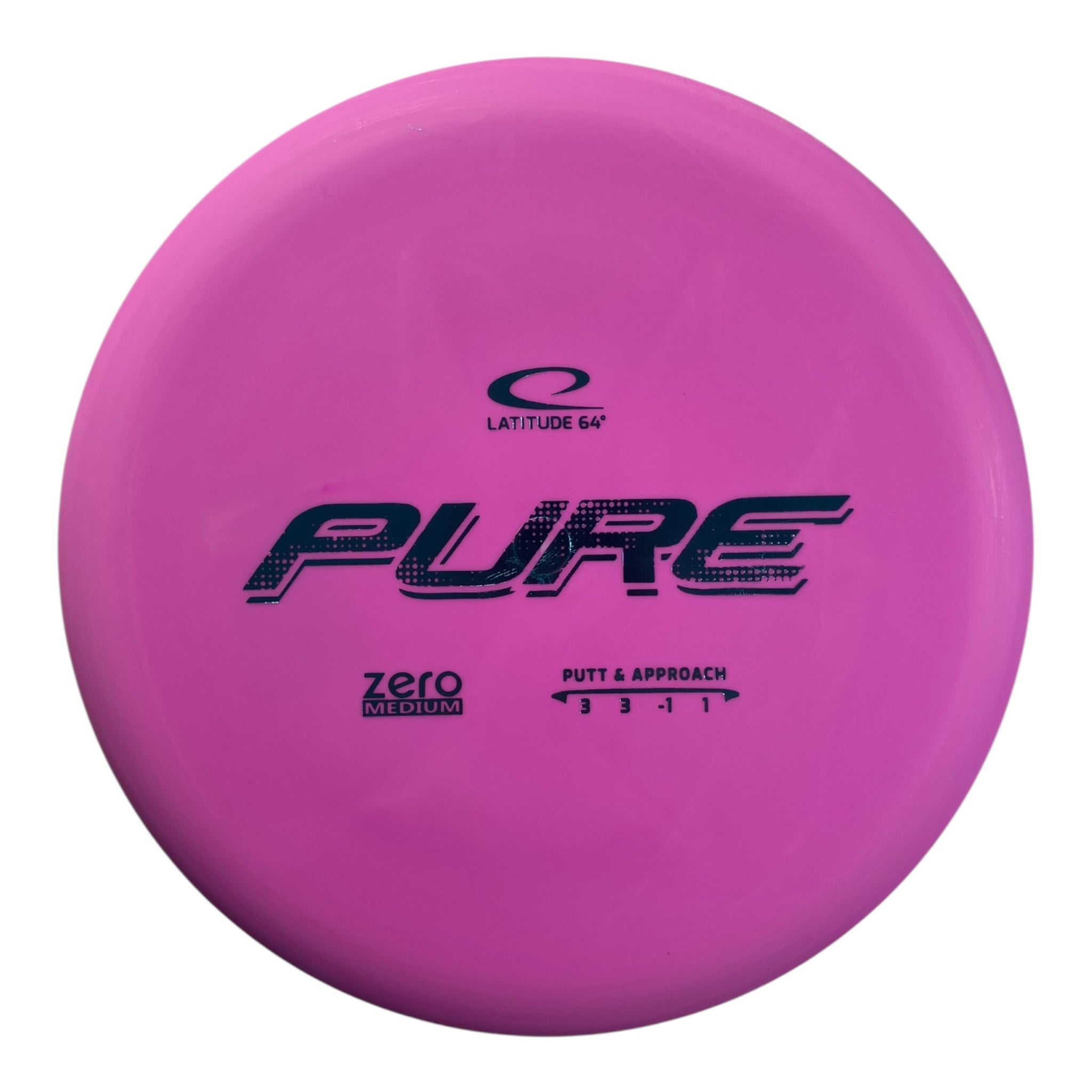 Latitude 64 Pure | Zero Medium | Pink/Teal 173g Disc Golf