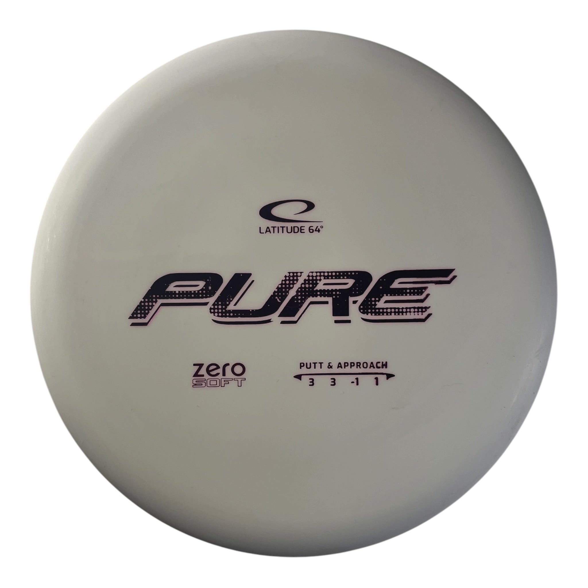 Latitude 64 Pure | Zero Soft | White/Pink 174g Disc Golf