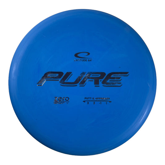 Latitude 64 Pure | Zero Soft | Blue/Silver 174g Disc Golf