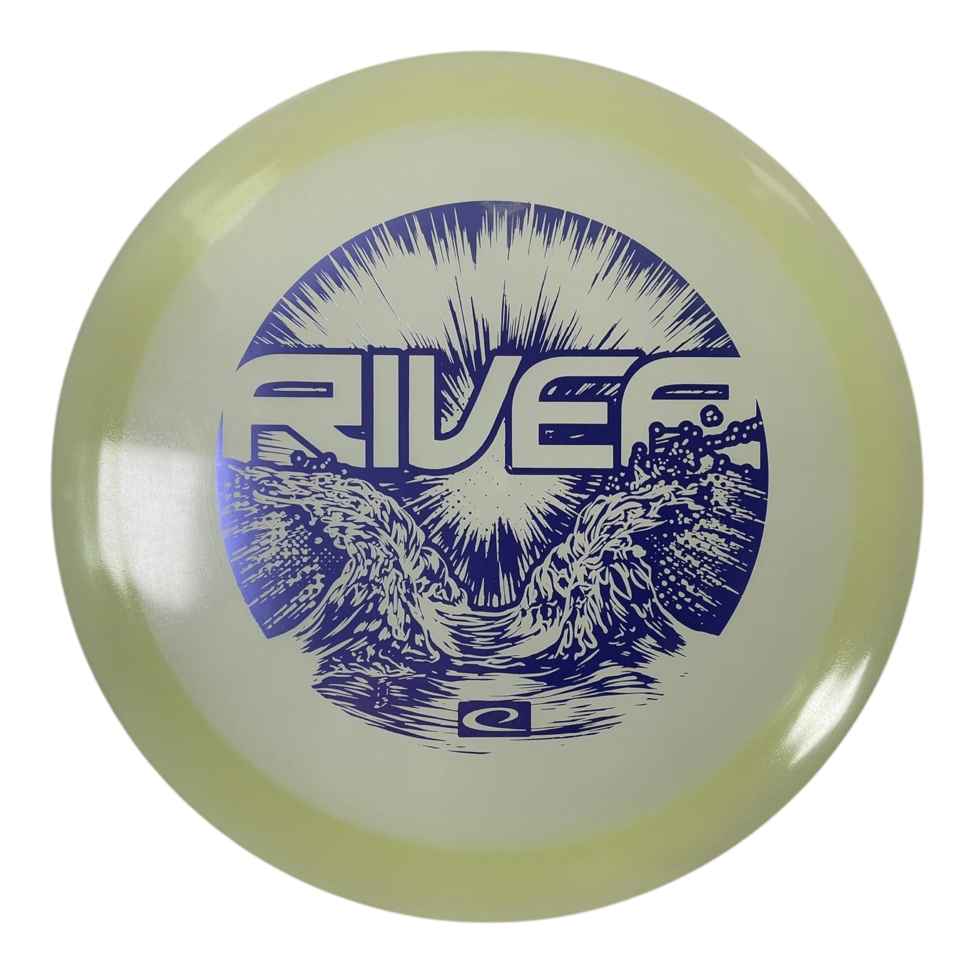 Latitude 64 River | Opto Moonshine | Glow/Purple 174g Disc Golf