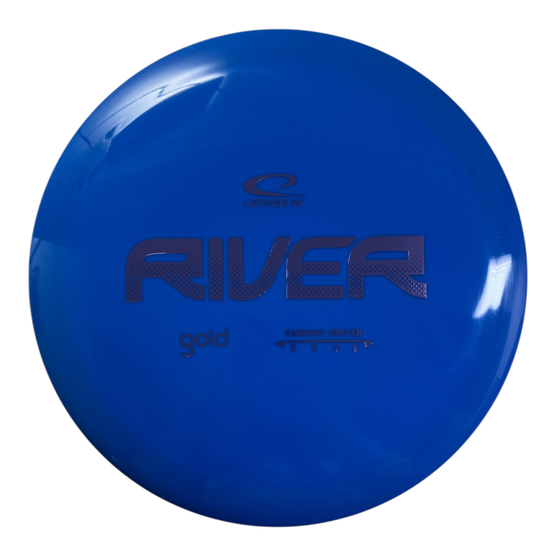 Latitude 64 River | Gold | Blue/Purple 178g Disc Golf