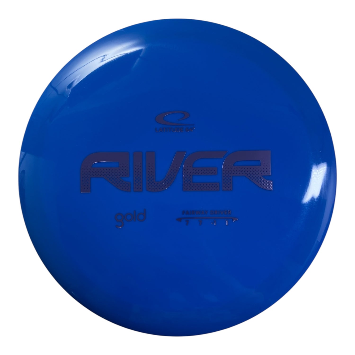 Latitude 64 River | Gold | Blue/Purple 178g Disc Golf