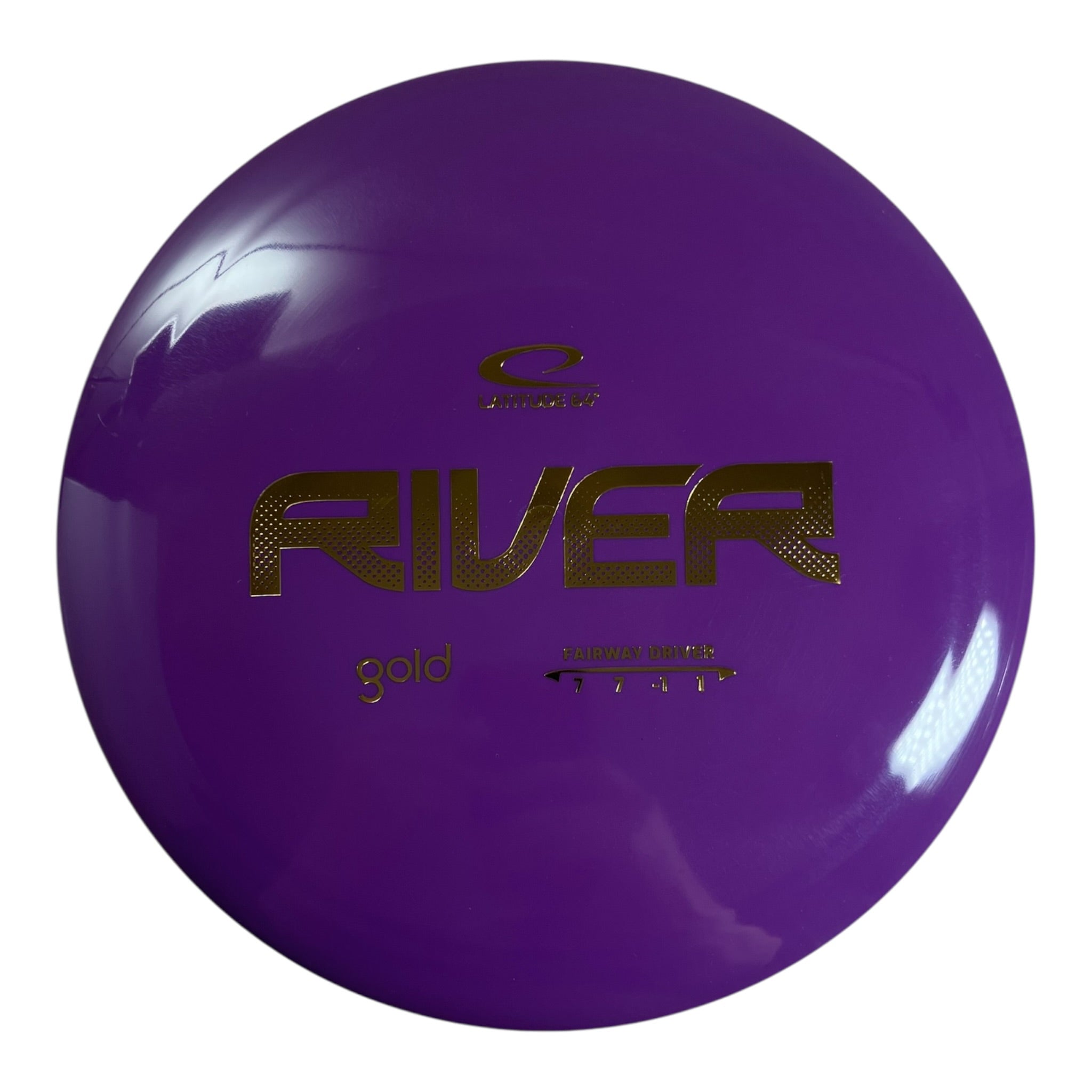 Latitude 64 River | Gold | Purple/Gold 169g Disc Golf