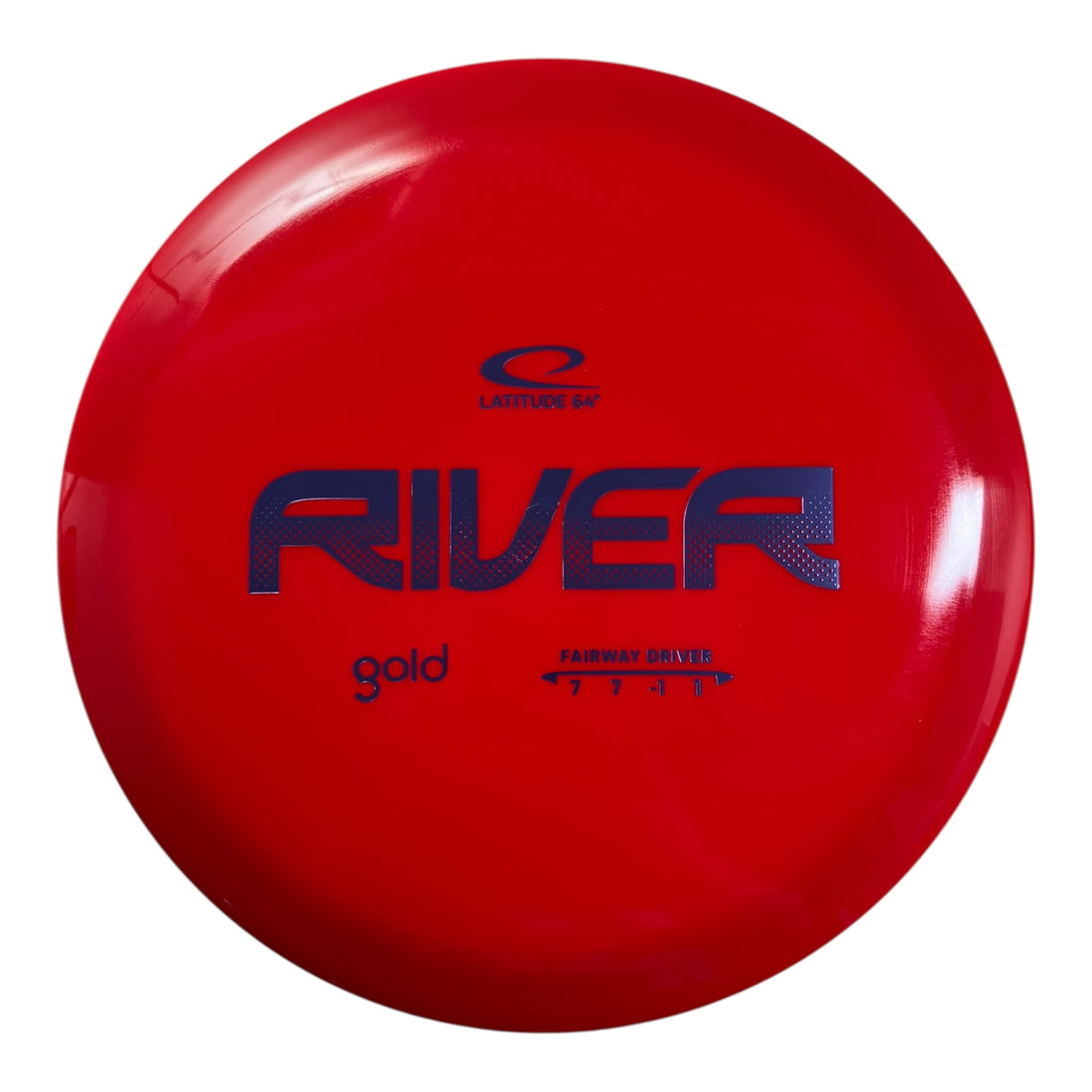 Latitude 64 River | Gold | Red/Purple 170g Disc Golf