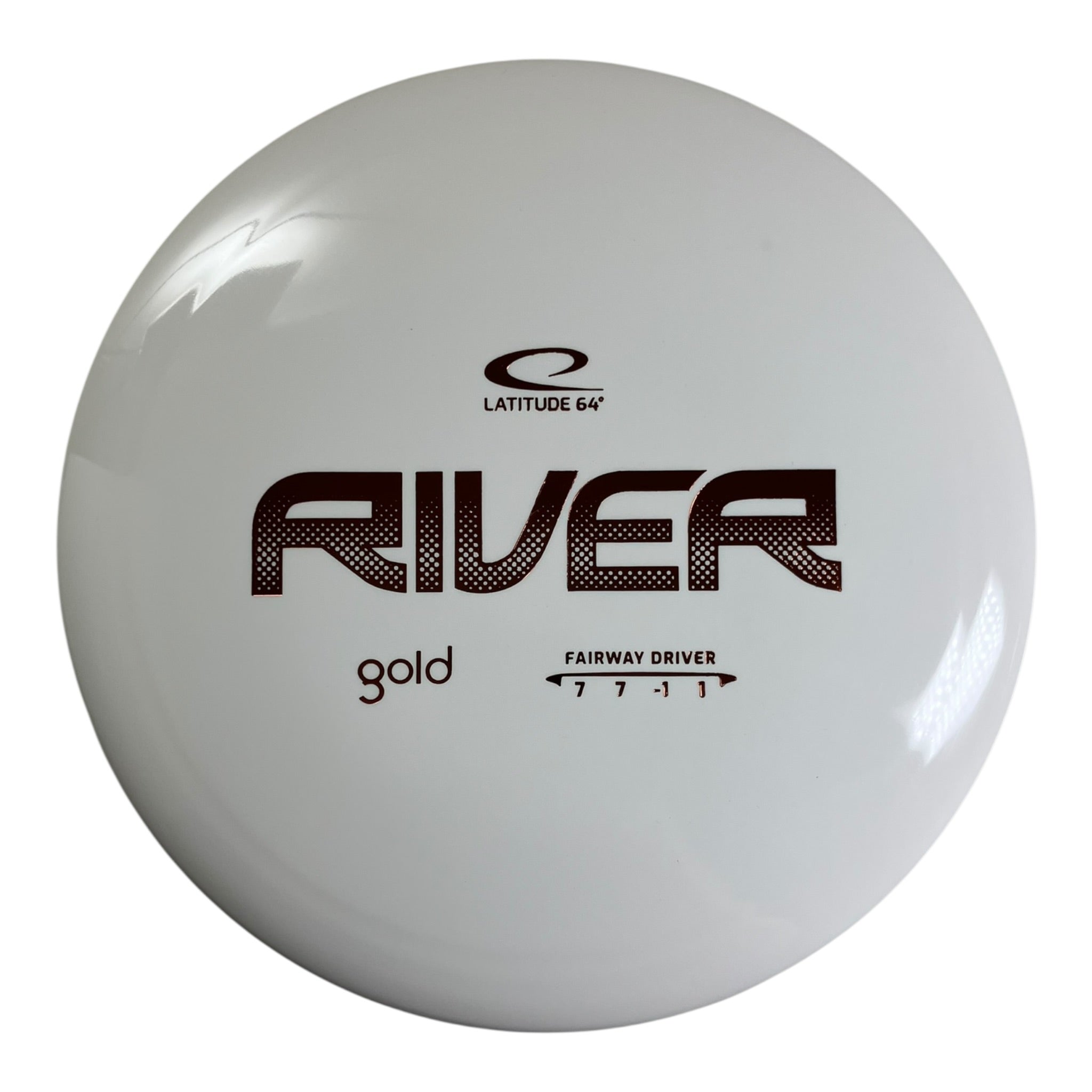 Latitude 64 River | Gold | White/Bronze 171g Disc Golf