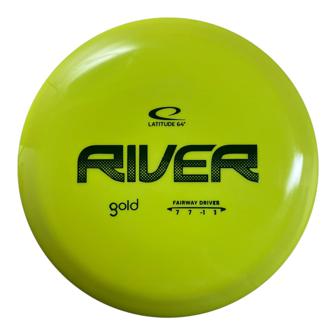 Latitude 64 River | Gold | Yellow/Blue 175g Disc Golf