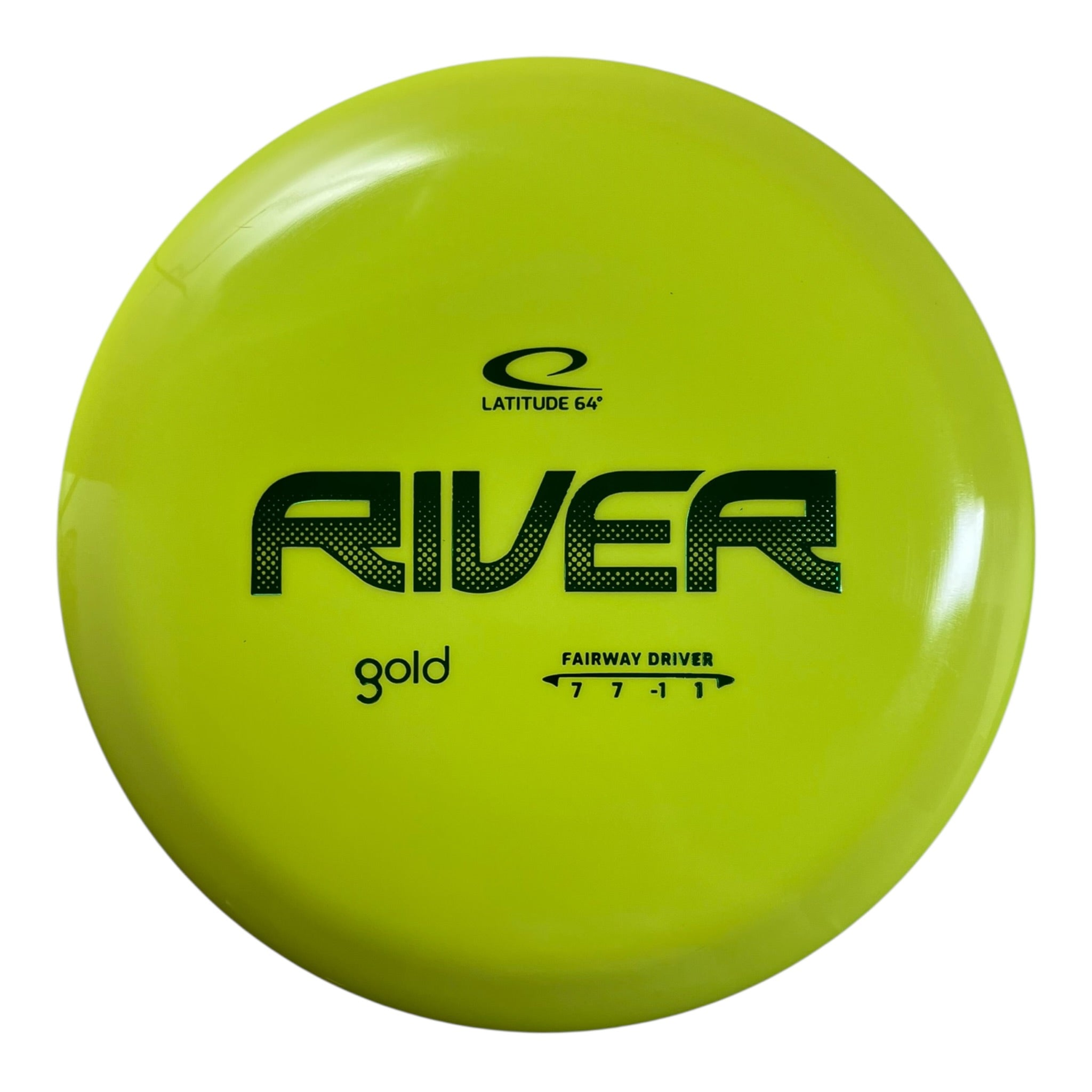 Latitude 64 River | Gold | Yellow/Blue 175g Disc Golf