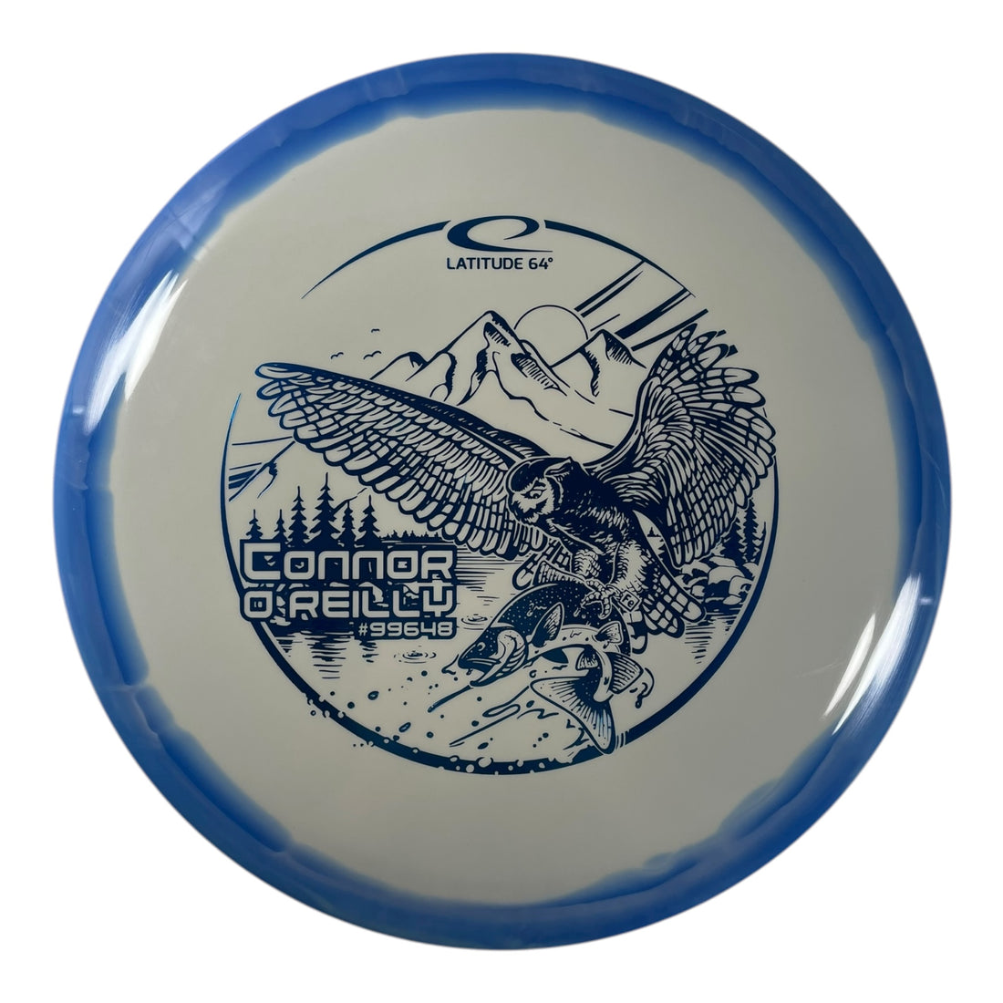 Latitude 64 River | Gold Orbit | White/Blue 174-175g (Connor O&