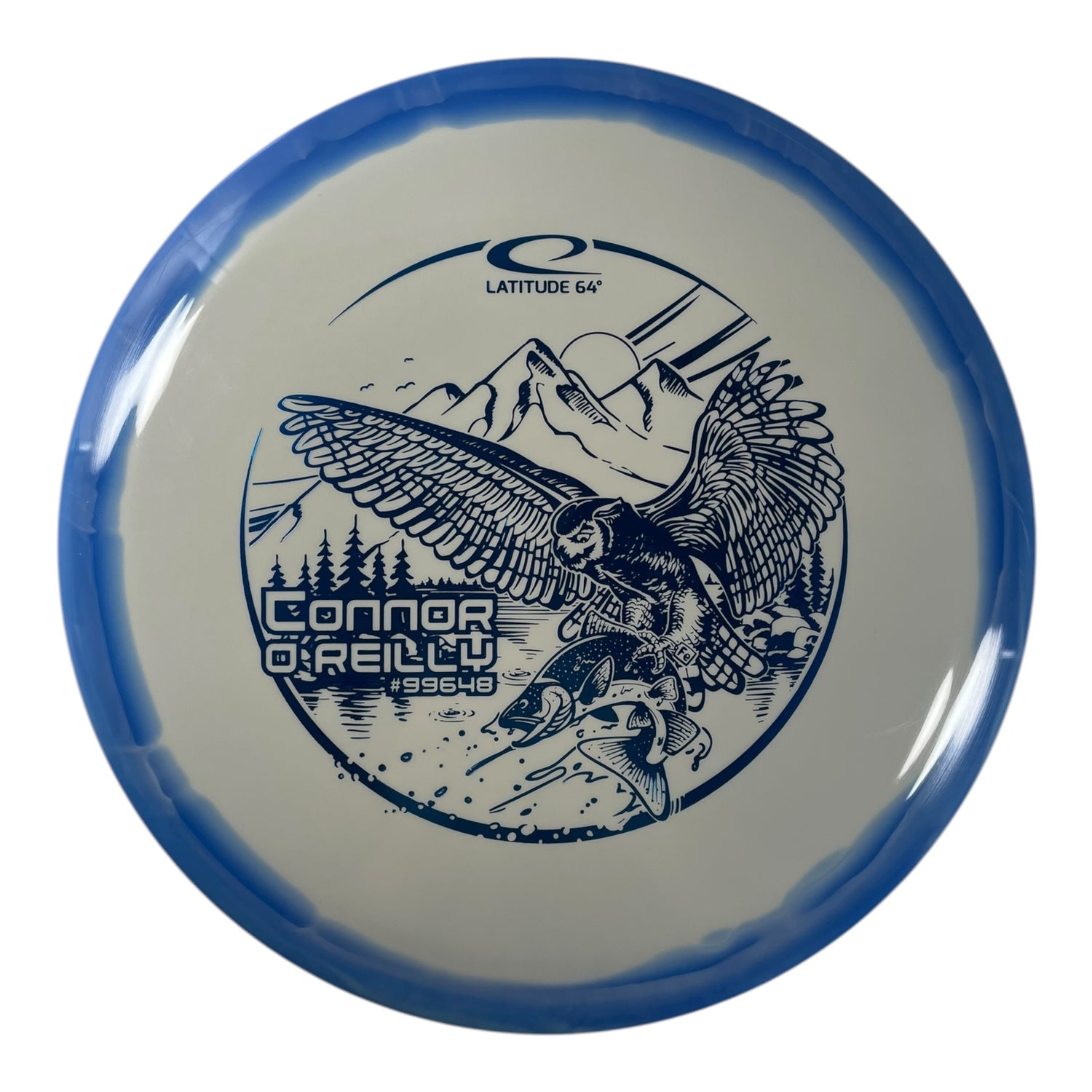 Latitude 64 River | Gold Orbit | White/Blue 174-175g (Connor O&