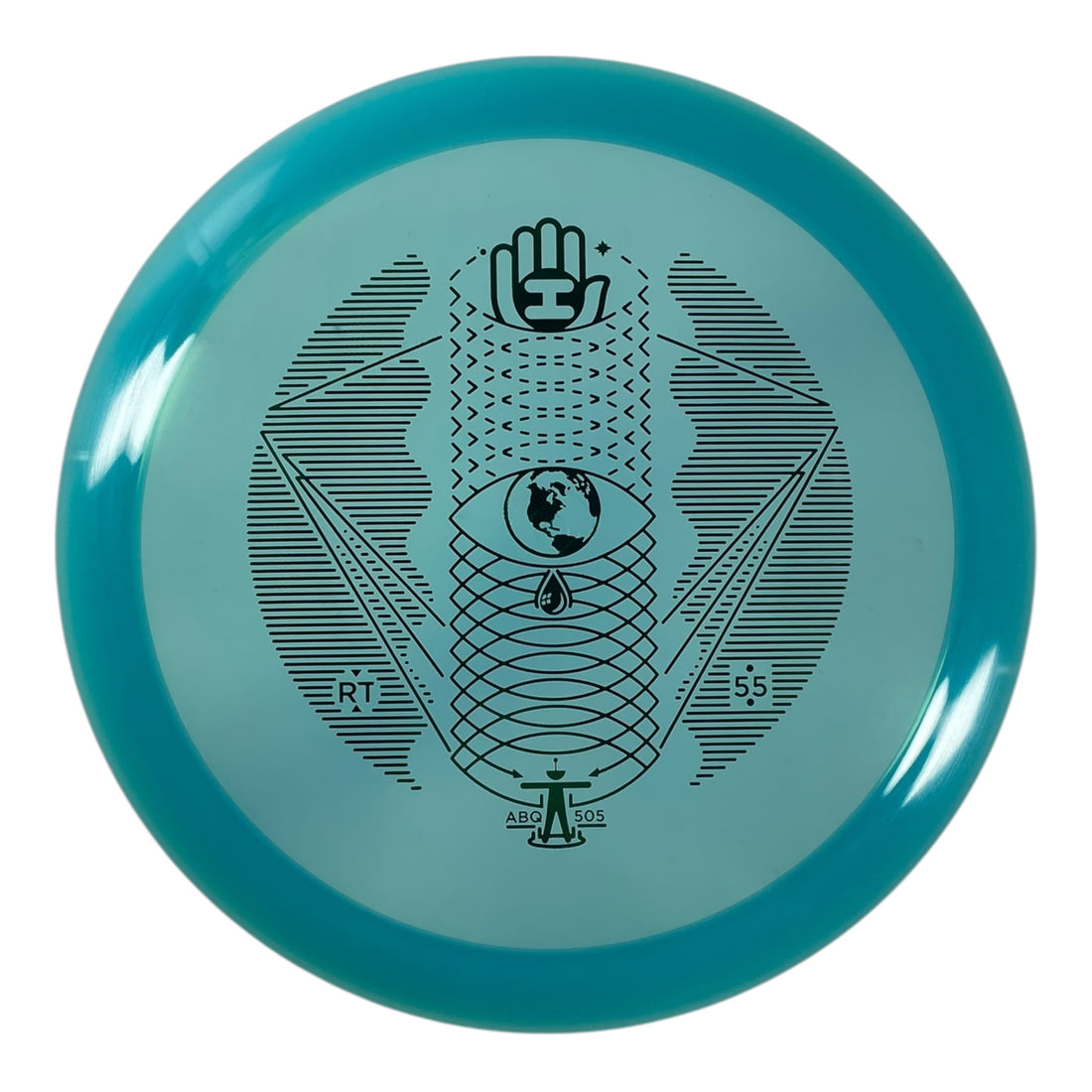 Latitude 64 River | Opto | Blue/Green 176g (Handeye) Disc Golf