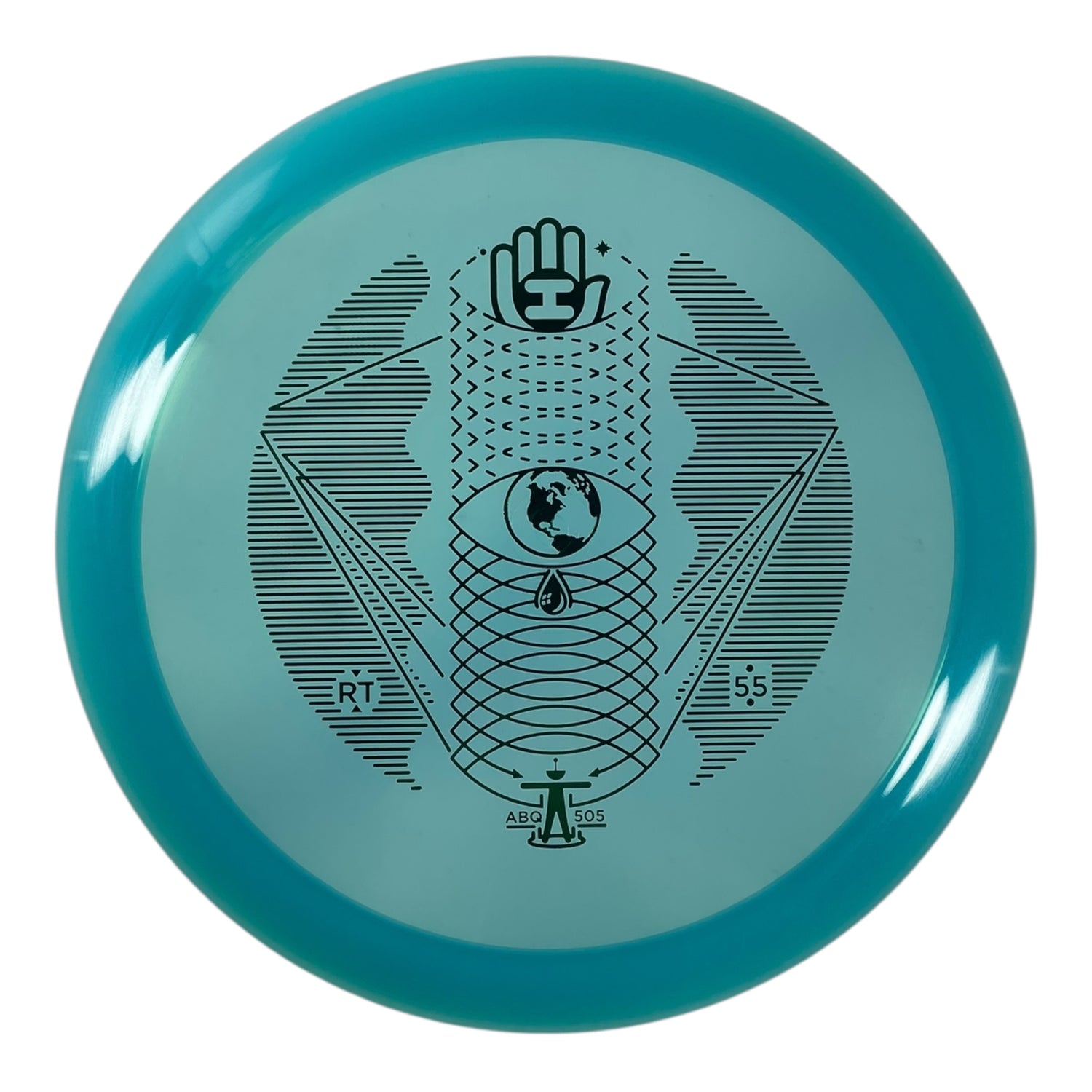 Latitude 64 River | Opto | Blue/Green 176g (Handeye) Disc Golf