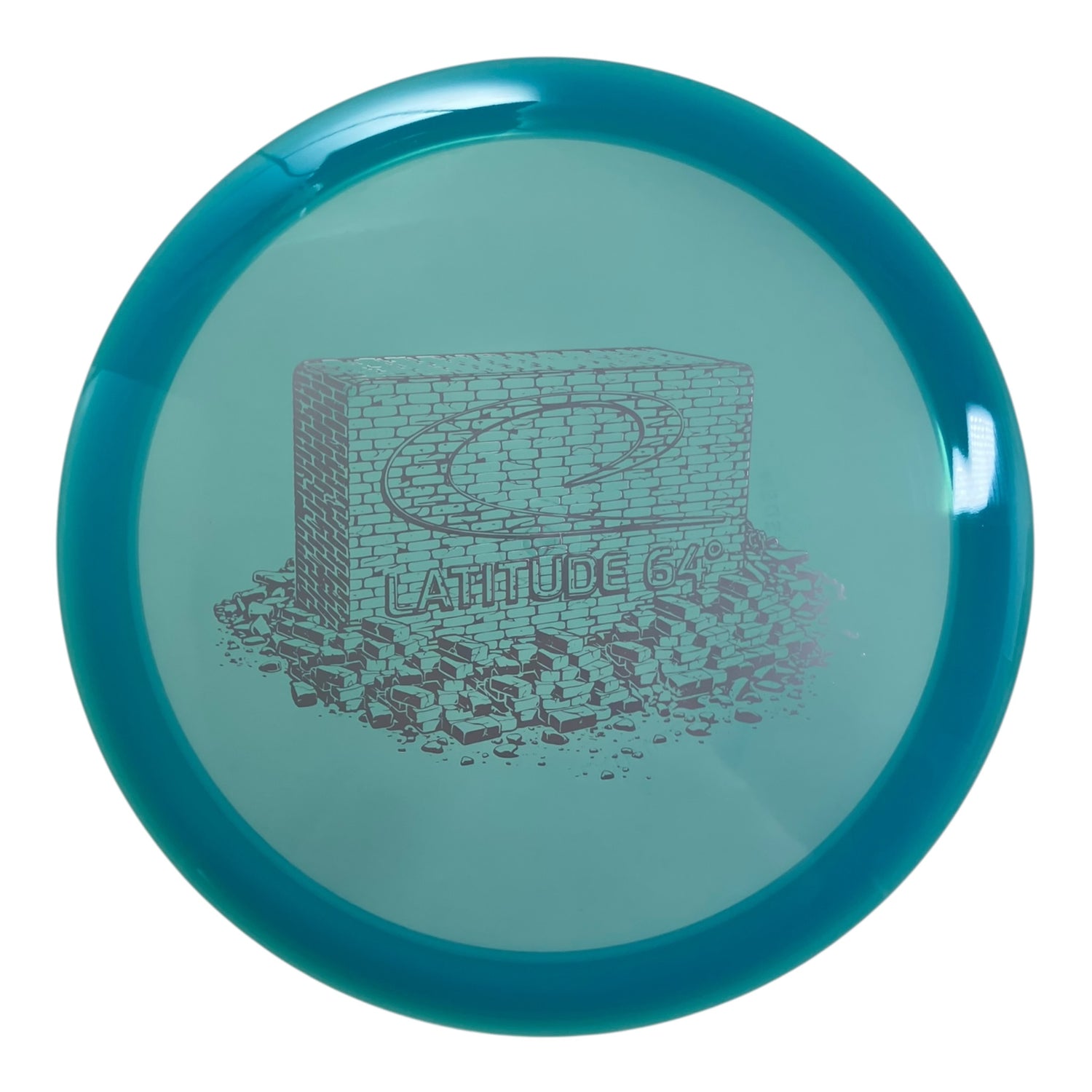 Latitude 64 River | Opto | Blue/Silver 174g (Brick &amp; Mortar Stamp) Disc Golf