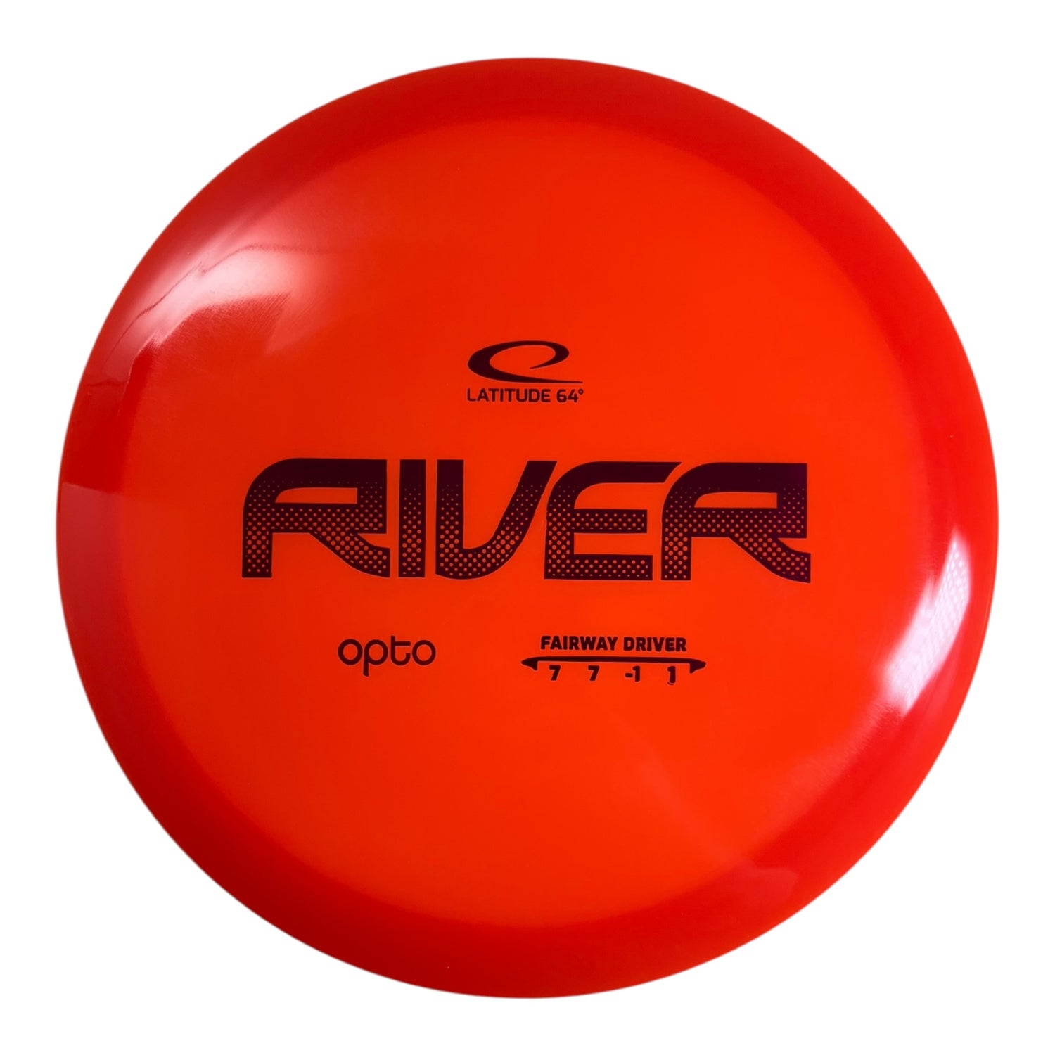 Latitude 64 River | Opto | Orange/Purple 171g Disc Golf