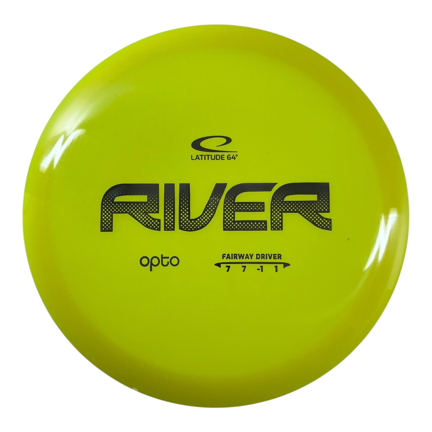 Latitude 64 River | Opto | Yellow/Pink 172g Disc Golf