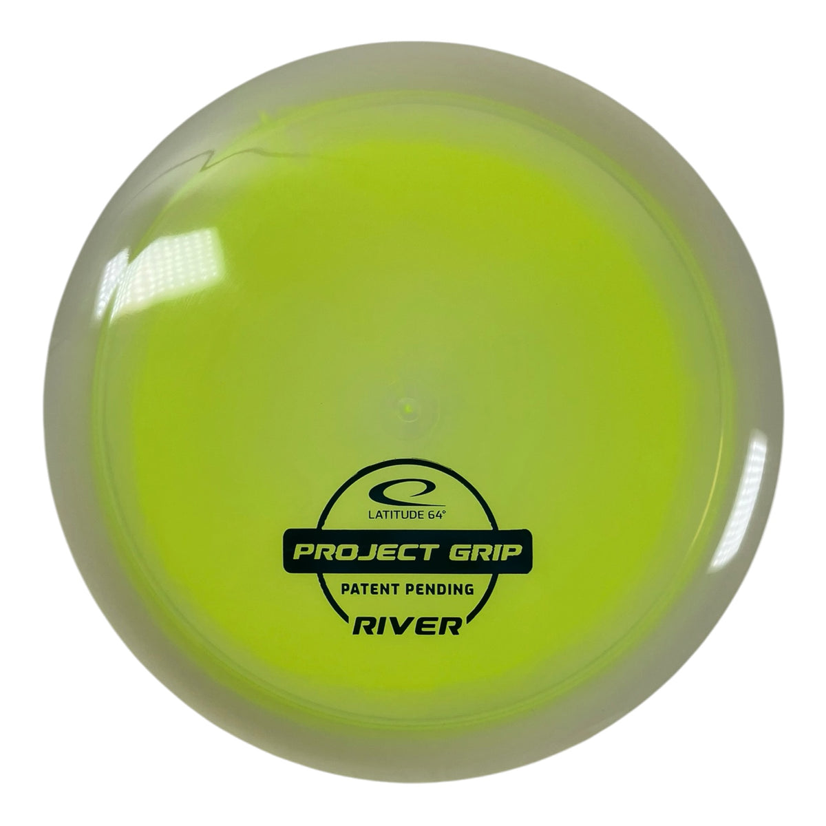 Latitude 64 River | Project Grip | Yellow/Blue 176g (Patent Pending) Disc Golf