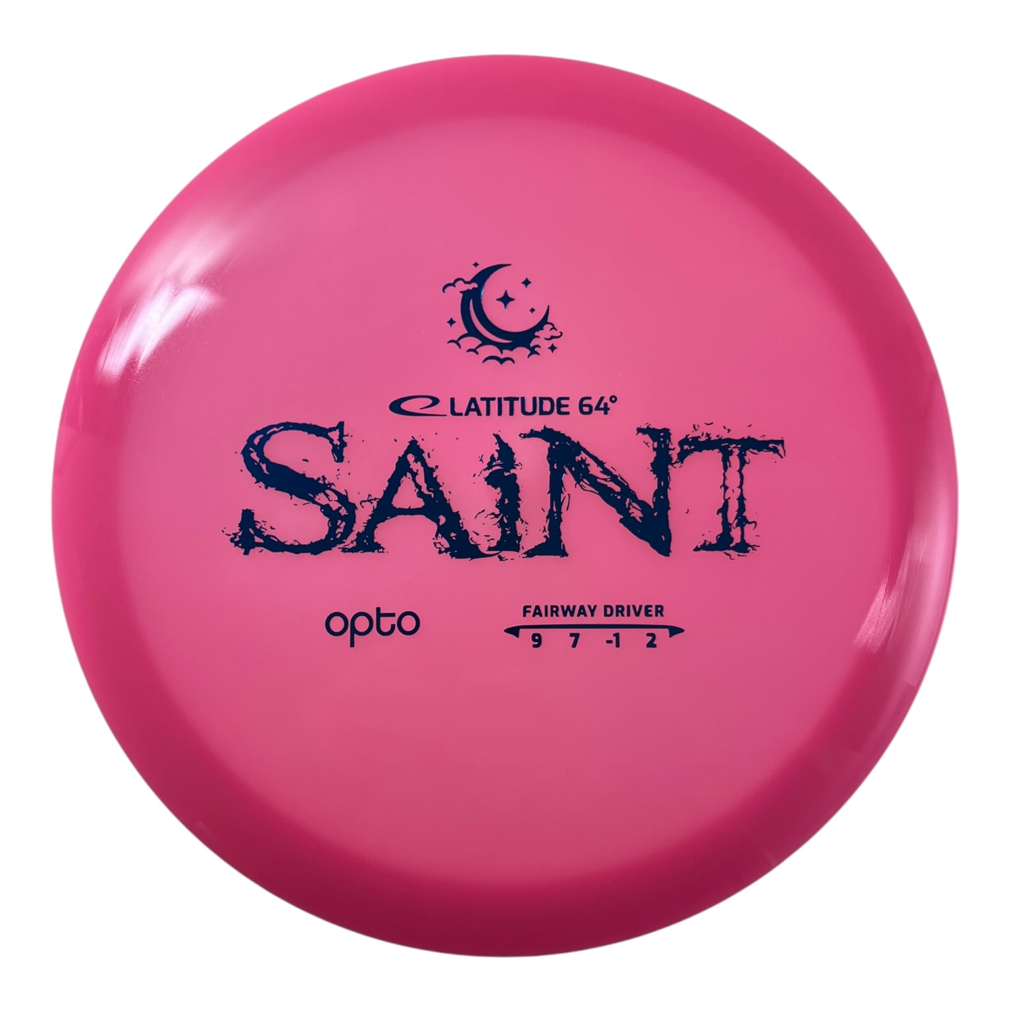 Latitude 64 Saint | Opto Moonshine | Pink/Blue 174g Disc Golf