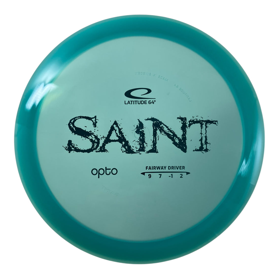 Latitude 64 Saint | Opto | Blue/Blue 171g Disc Golf