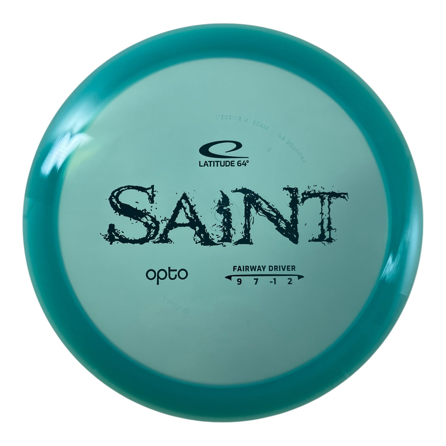 Latitude 64 Saint | Opto | Blue/Blue 171g Disc Golf