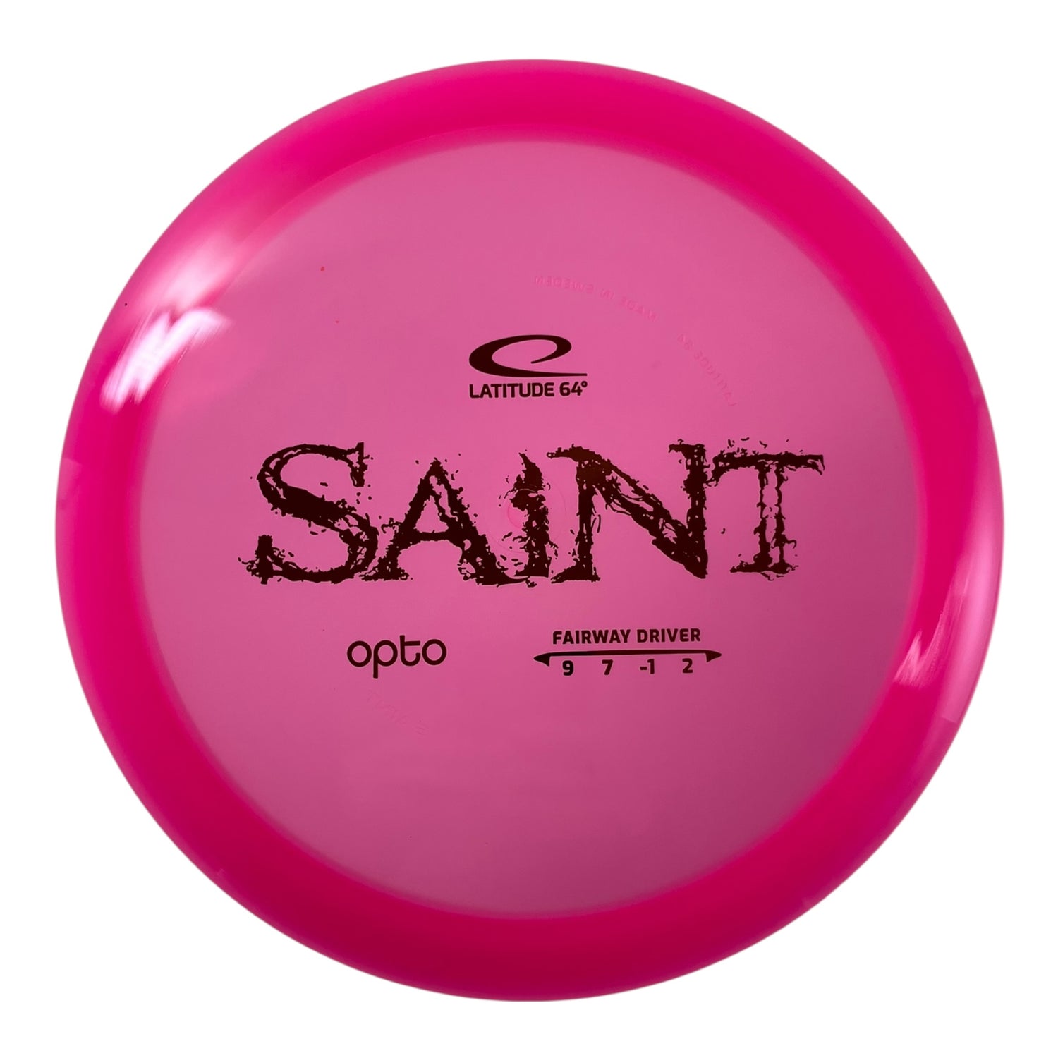 Latitude 64 Saint | Opto | Pink/Gold 173g Disc Golf