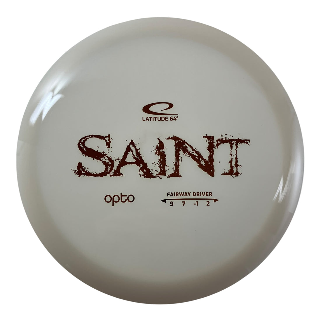 Latitude 64 Saint | Opto | White/Bronze 168g Disc Golf
