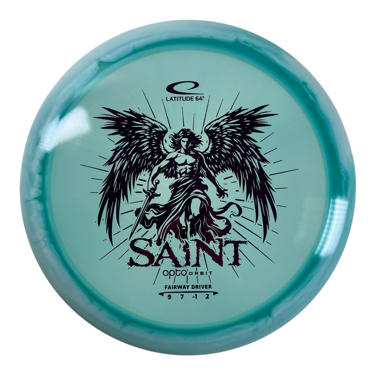 Latitude 64 Saint | Opto Orbit | Blue/Purple 173g Disc Golf