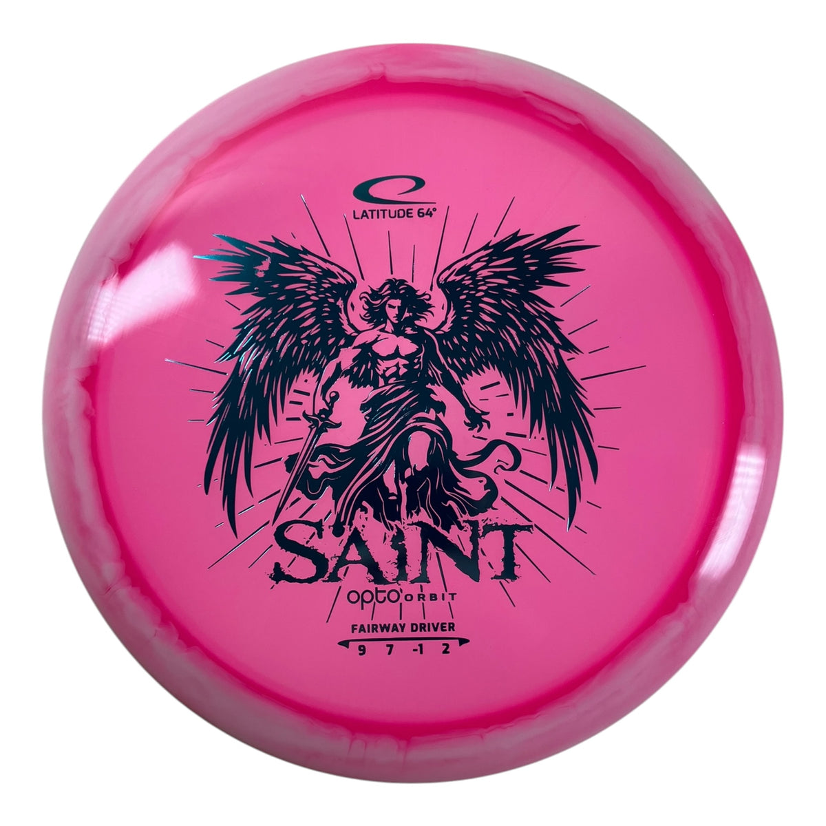Latitude 64 Saint | Opto Orbit | Pink/Blue 173g Disc Golf