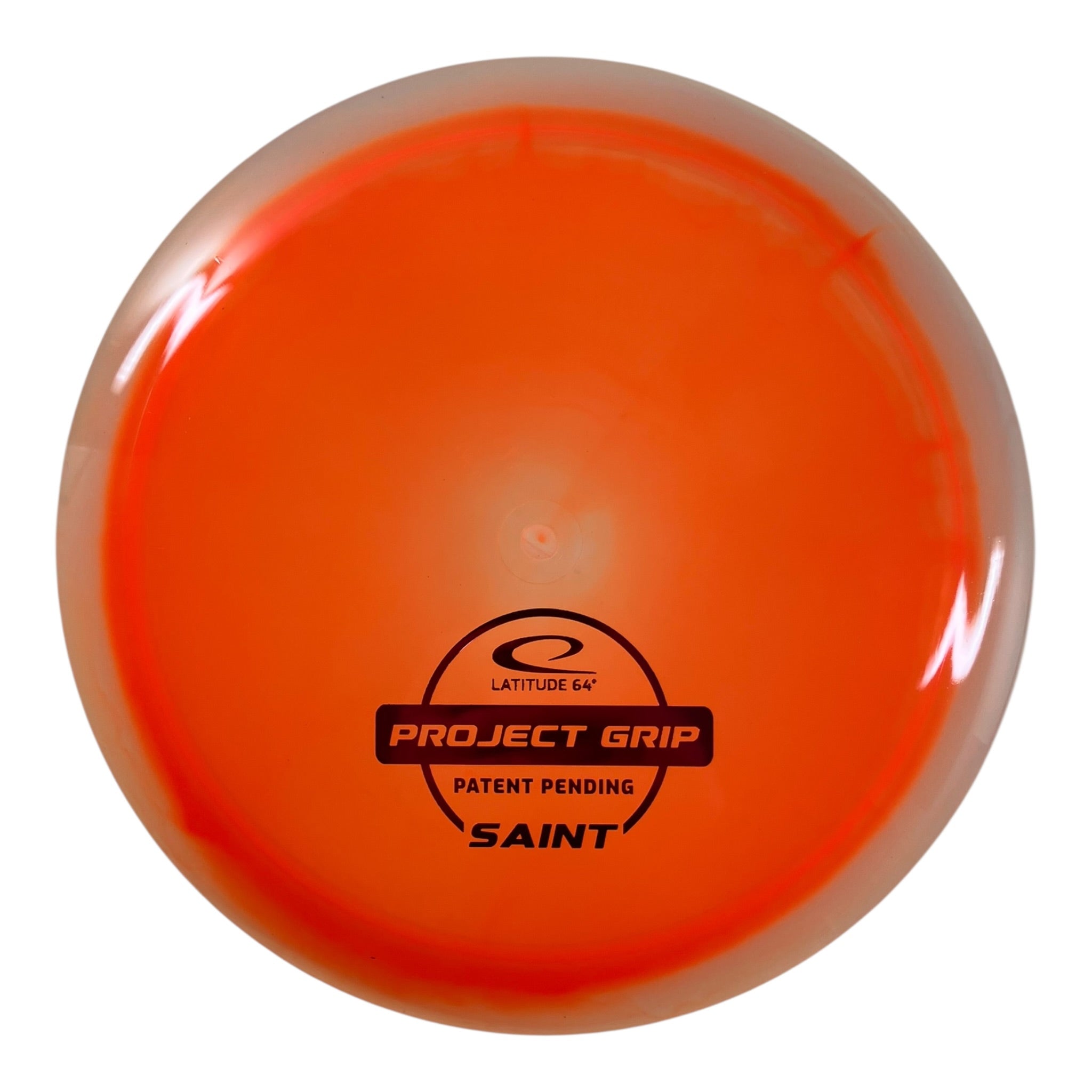 Latitude 64 Saint | Project Grip | Orange/Purple 175g (Patent Pending) Disc Golf