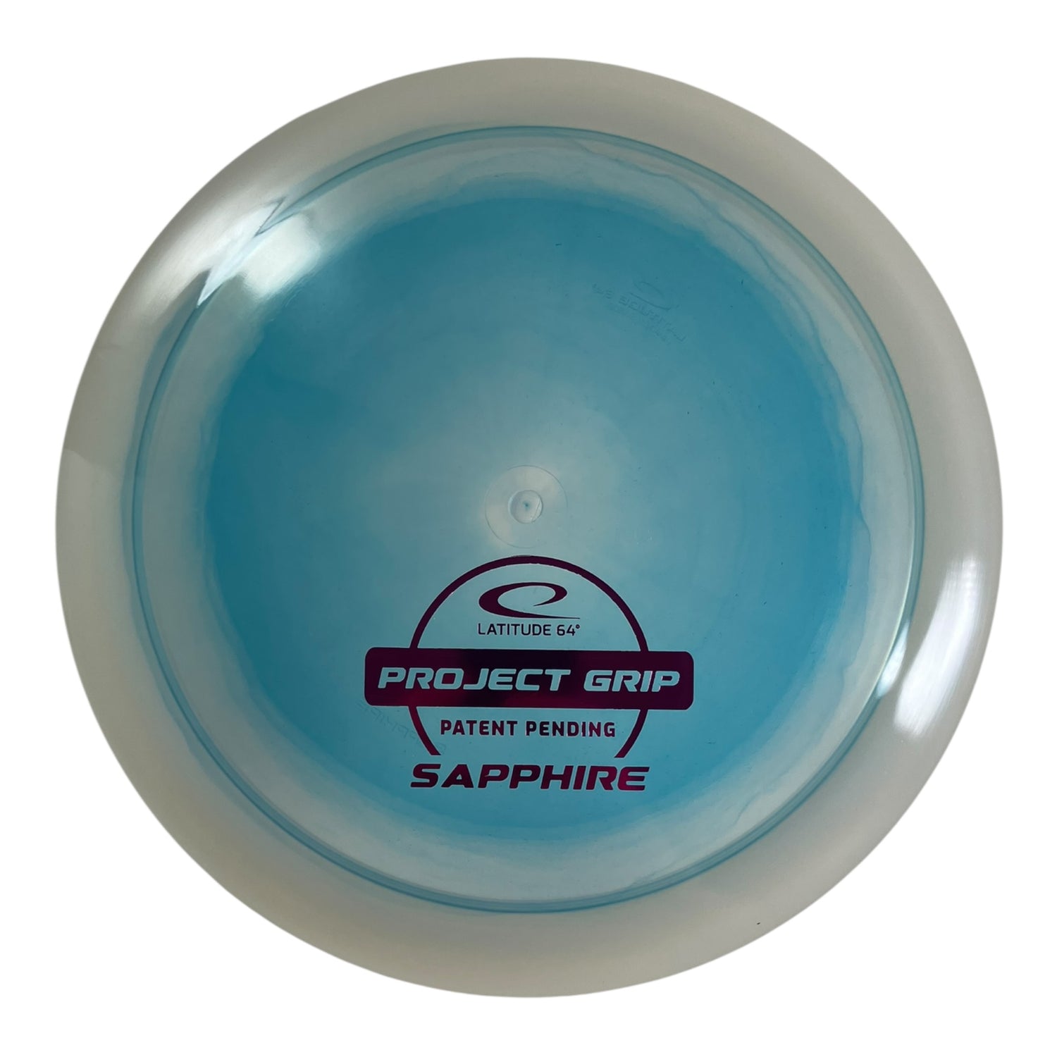 Latitude 64 Sapphire | Project Grip | Blue/Pink 166g (Patent Pending) Disc Golf