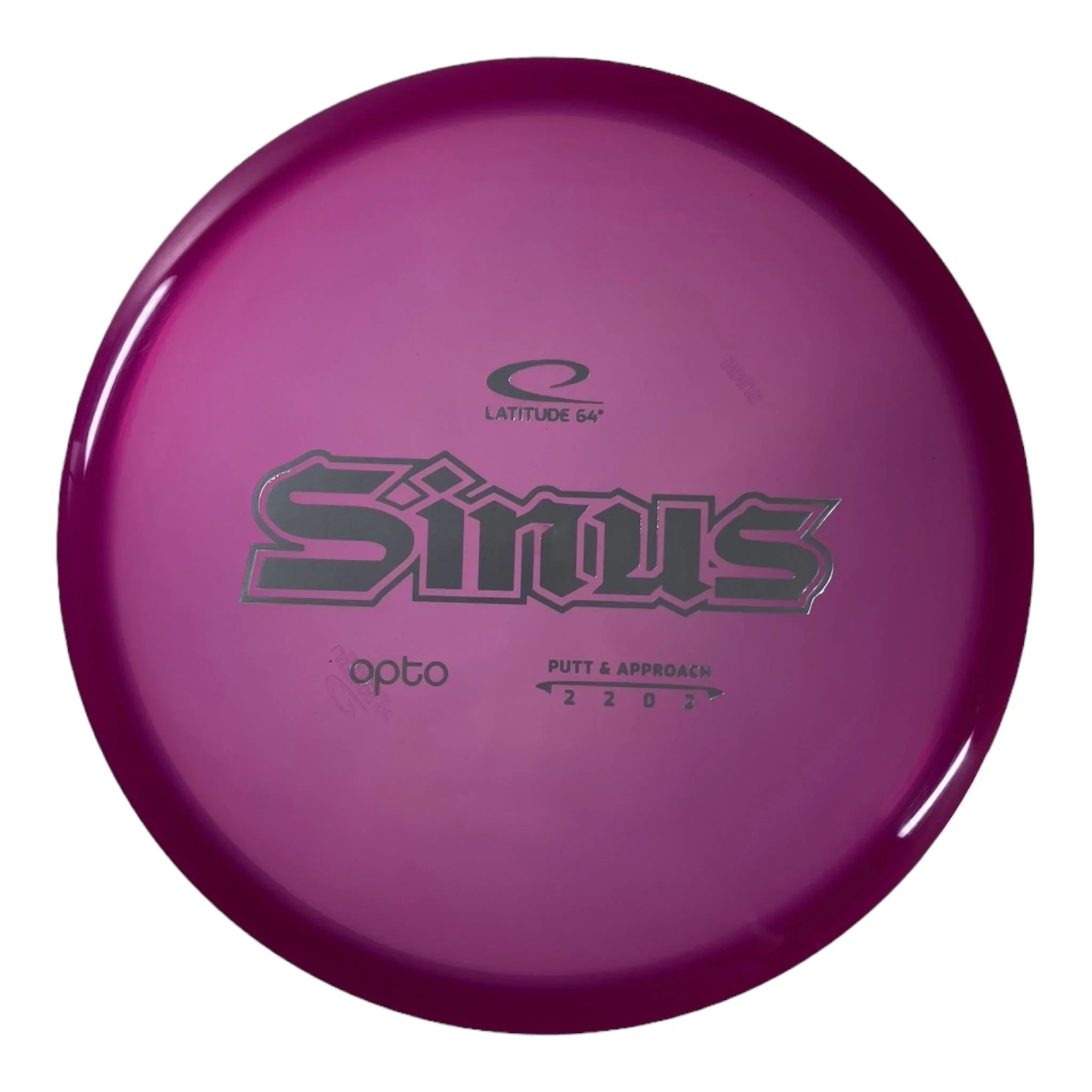 Latitude 64 Sinus | Opto | Purple/Silver 176g Disc Golf