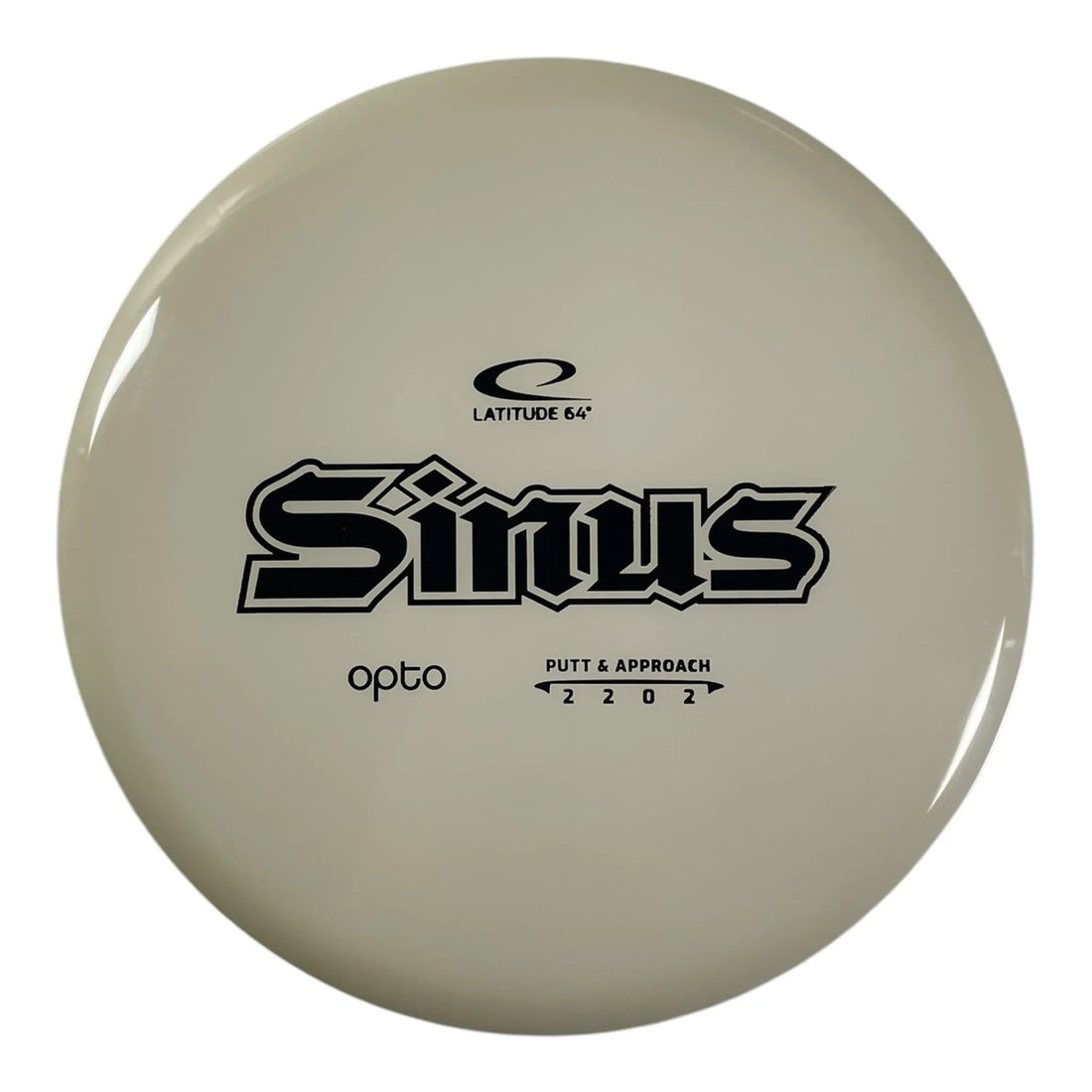 Latitude 64 Sinus | Opto | White/Black 176g Disc Golf