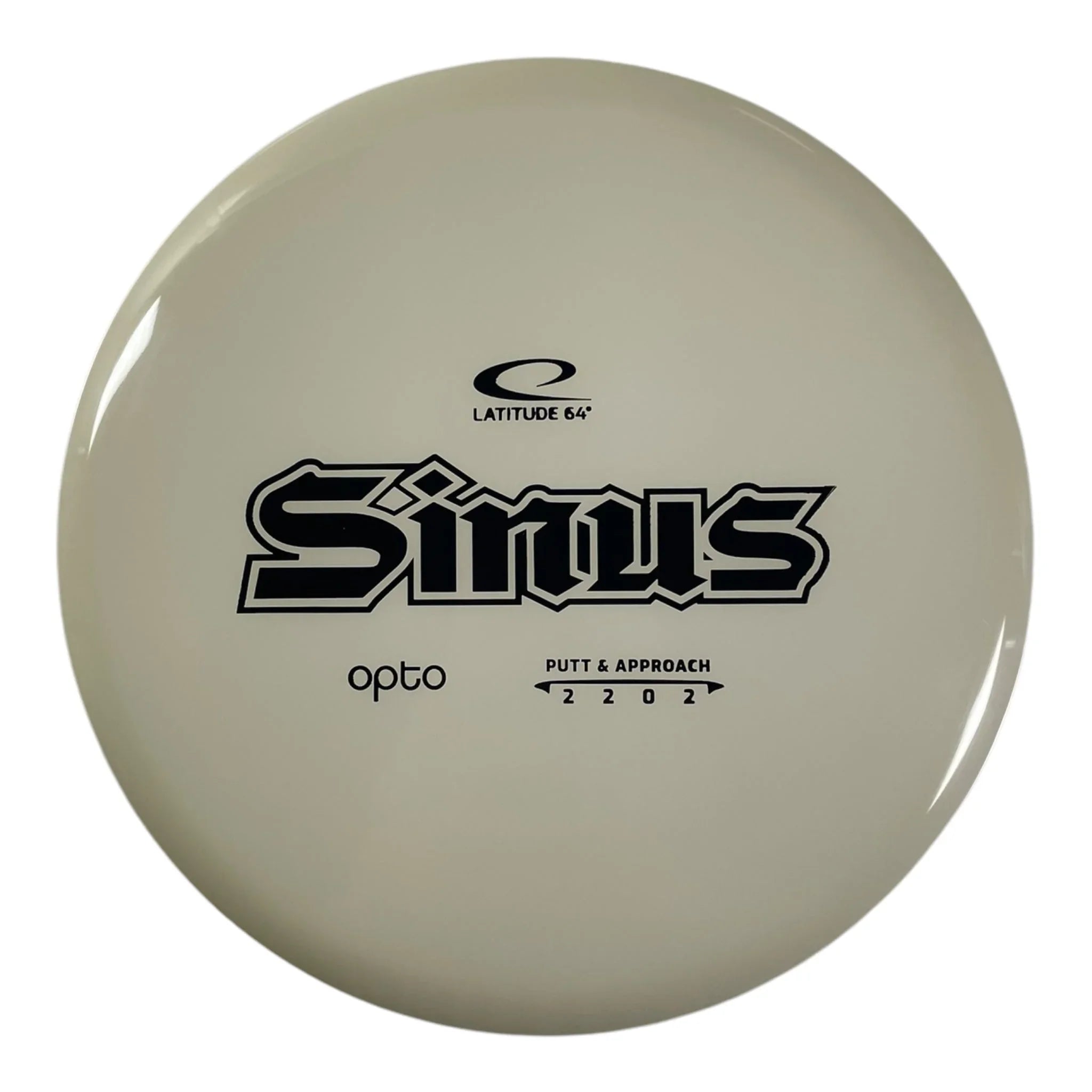 Latitude 64 Sinus | Opto | White/Black 176g Disc Golf