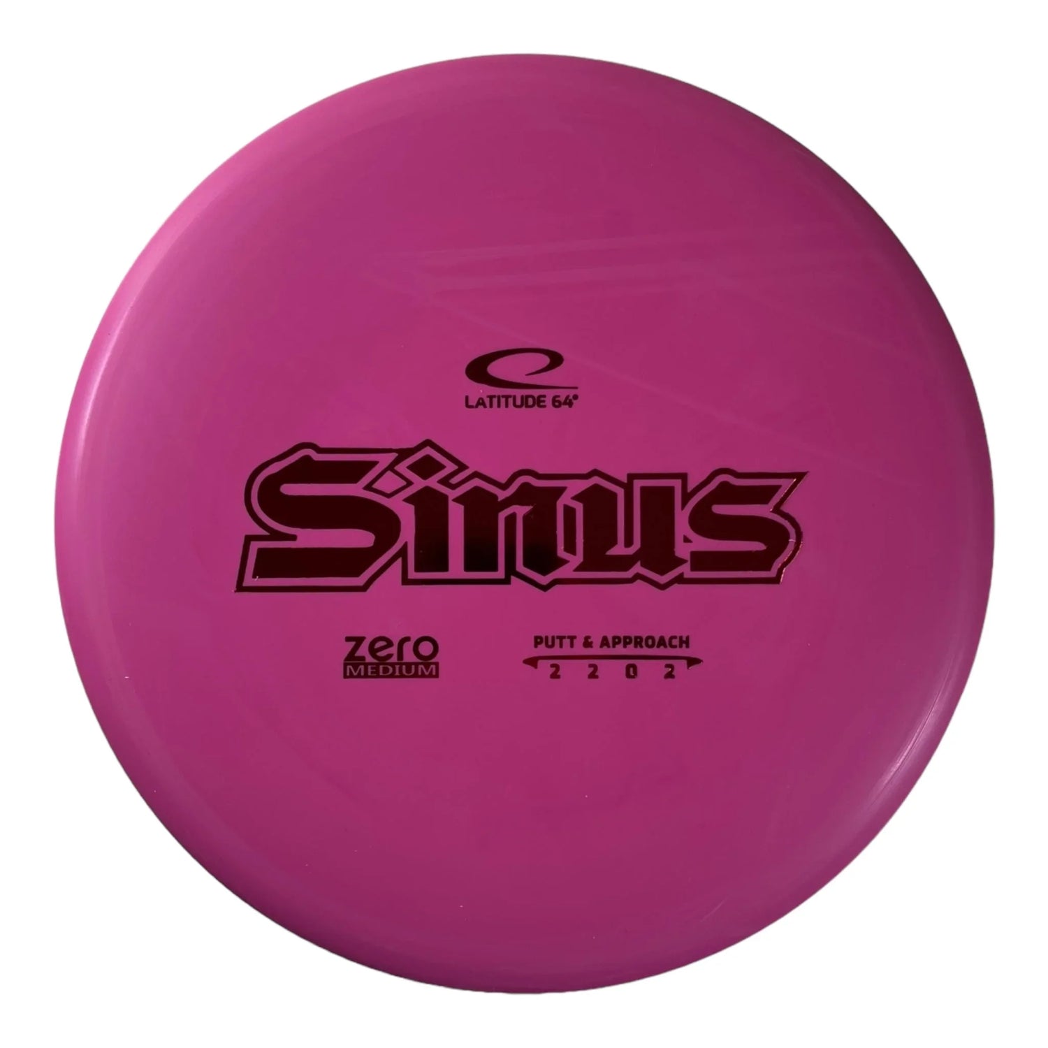 Latitude 64 Sinus | Zero Medium | Pink/Red 173g Disc Golf