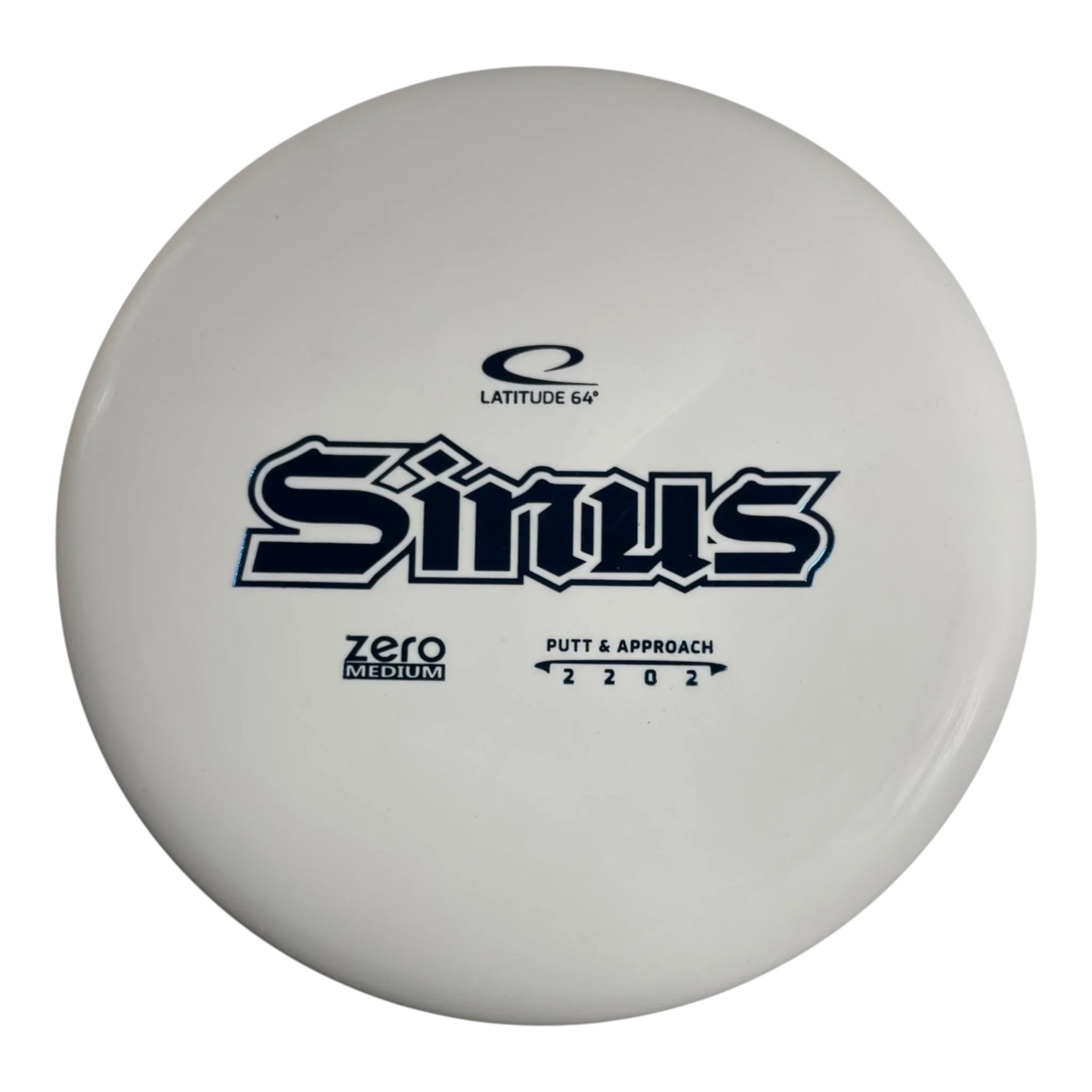 Latitude 64 Sinus | Zero Medium | White/Blue 175g Disc Golf