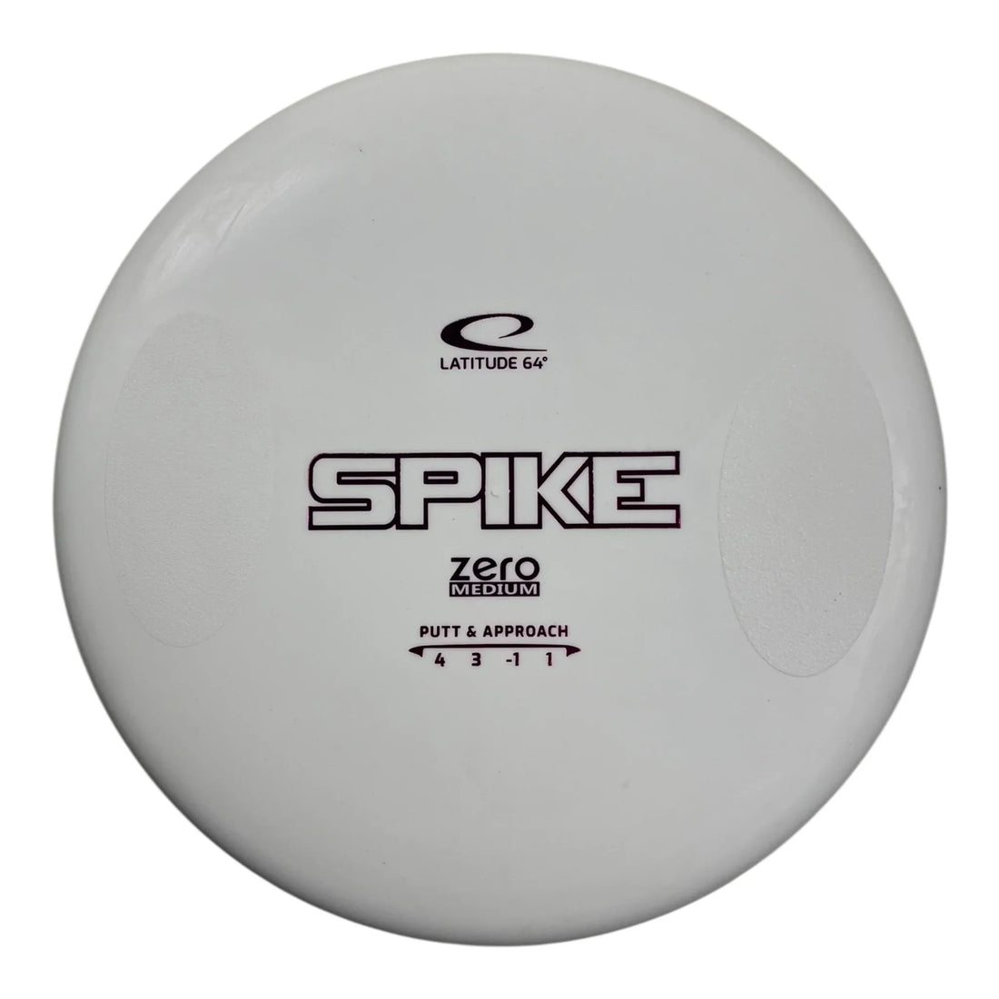 Latitude 64 Spike | Zero Medium | White/Purple 174g Disc Golf