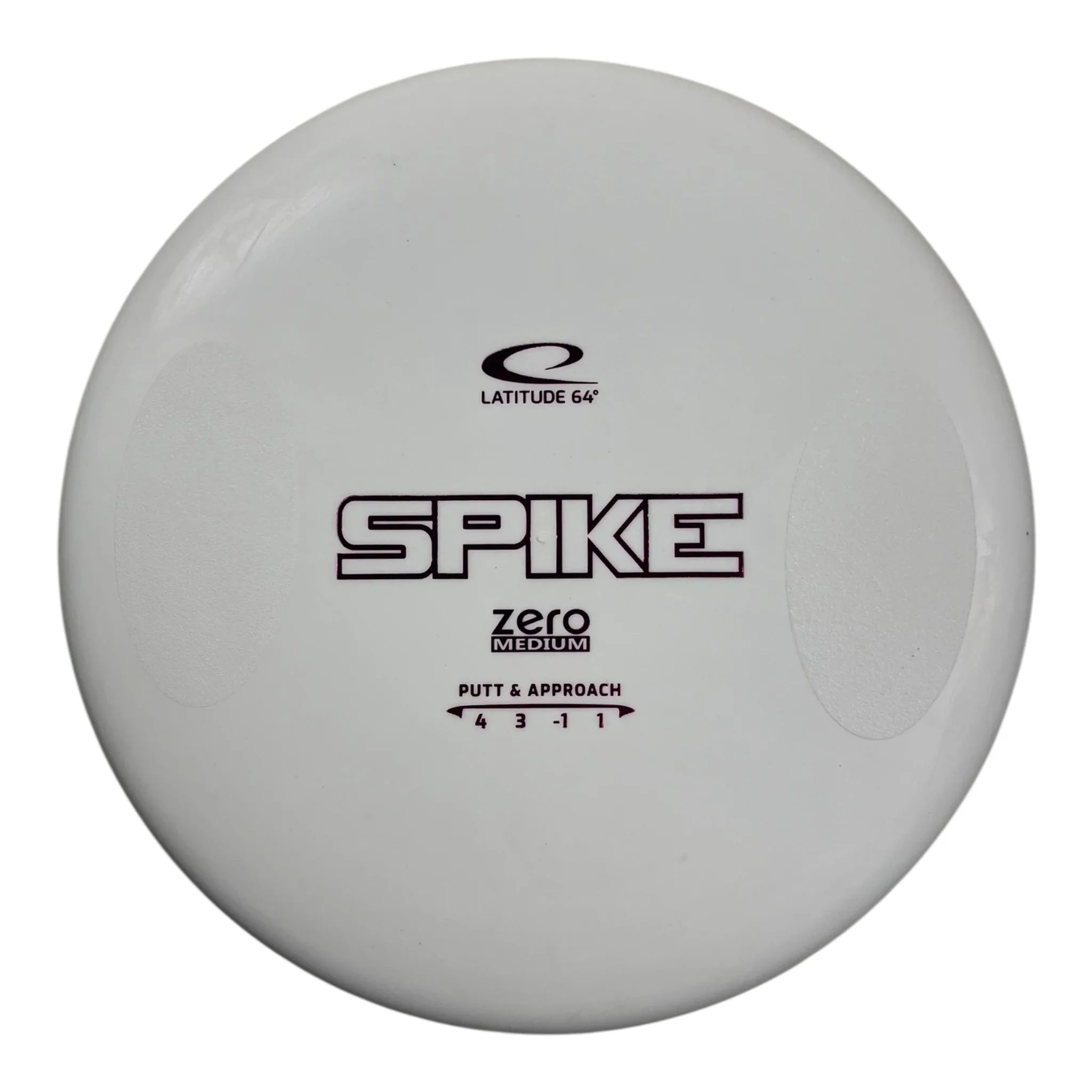 Latitude 64 Spike | Zero Medium | White/Purple 174g Disc Golf
