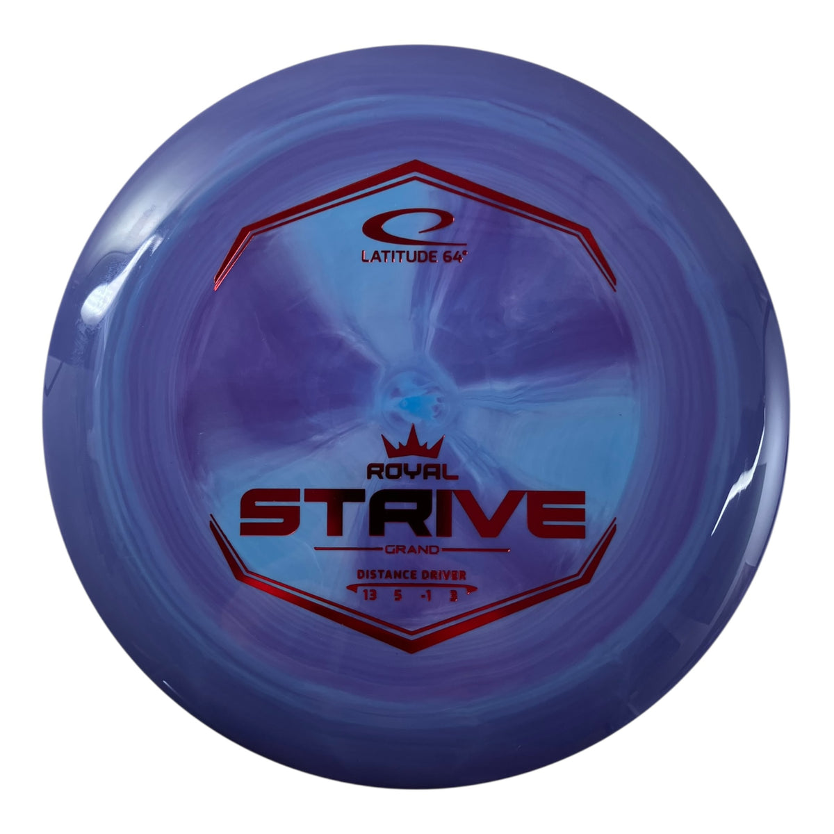 Latitude 64 Strive | Royal Grand | Purple/Red 173g Disc Golf