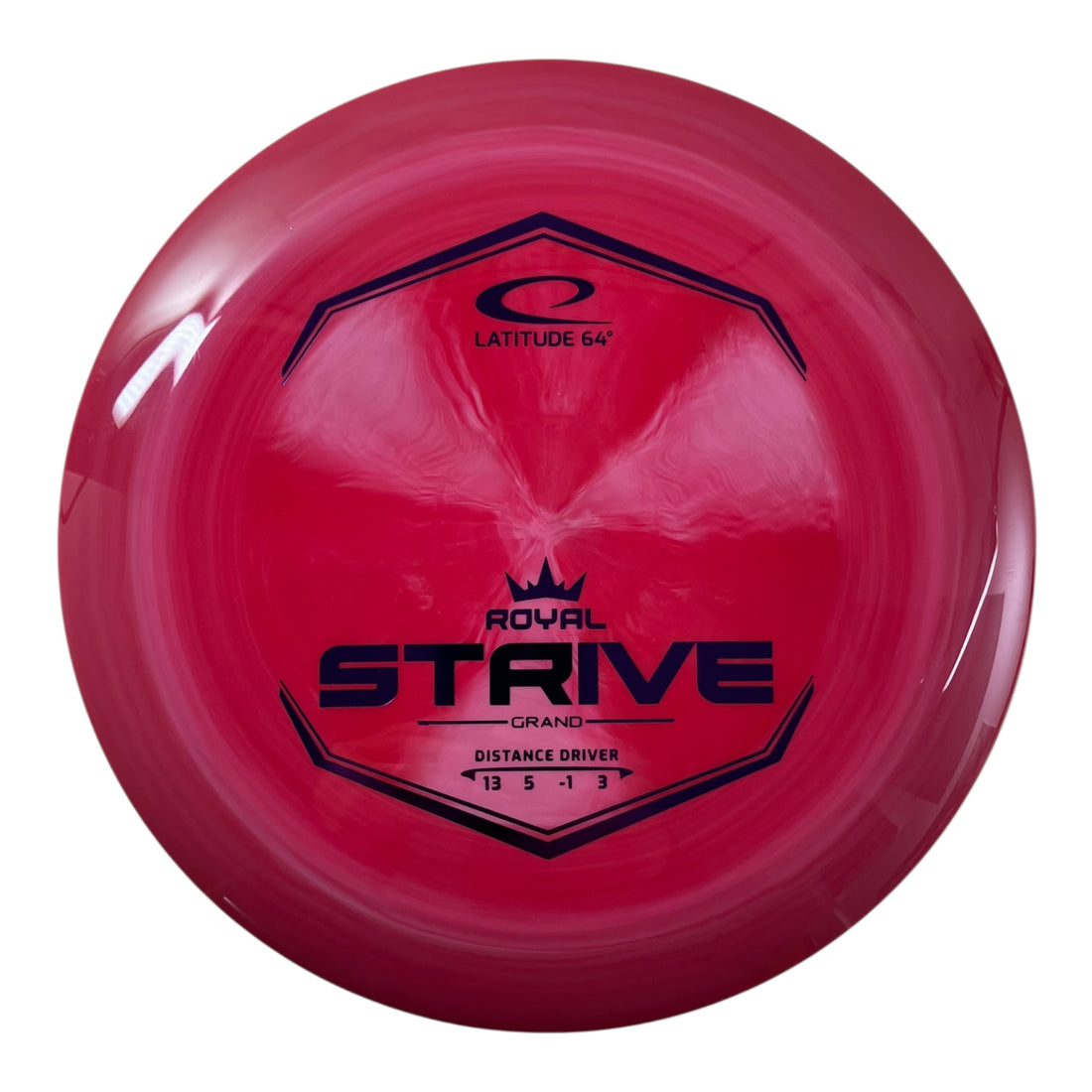 Latitude 64 Strive | Royal Grand | Red/Purple 175g Disc Golf
